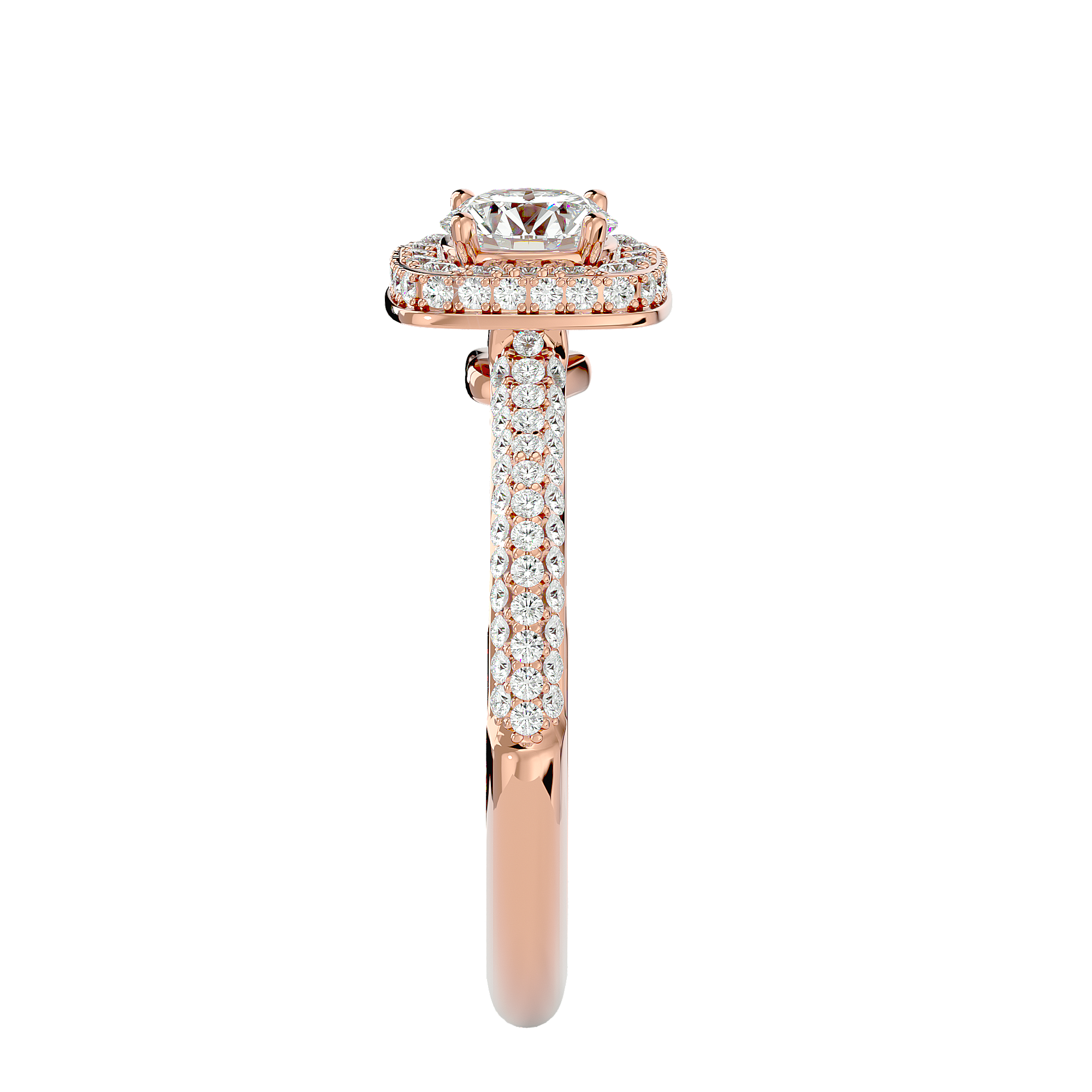 HOH Karine Diamond Halo Ring
