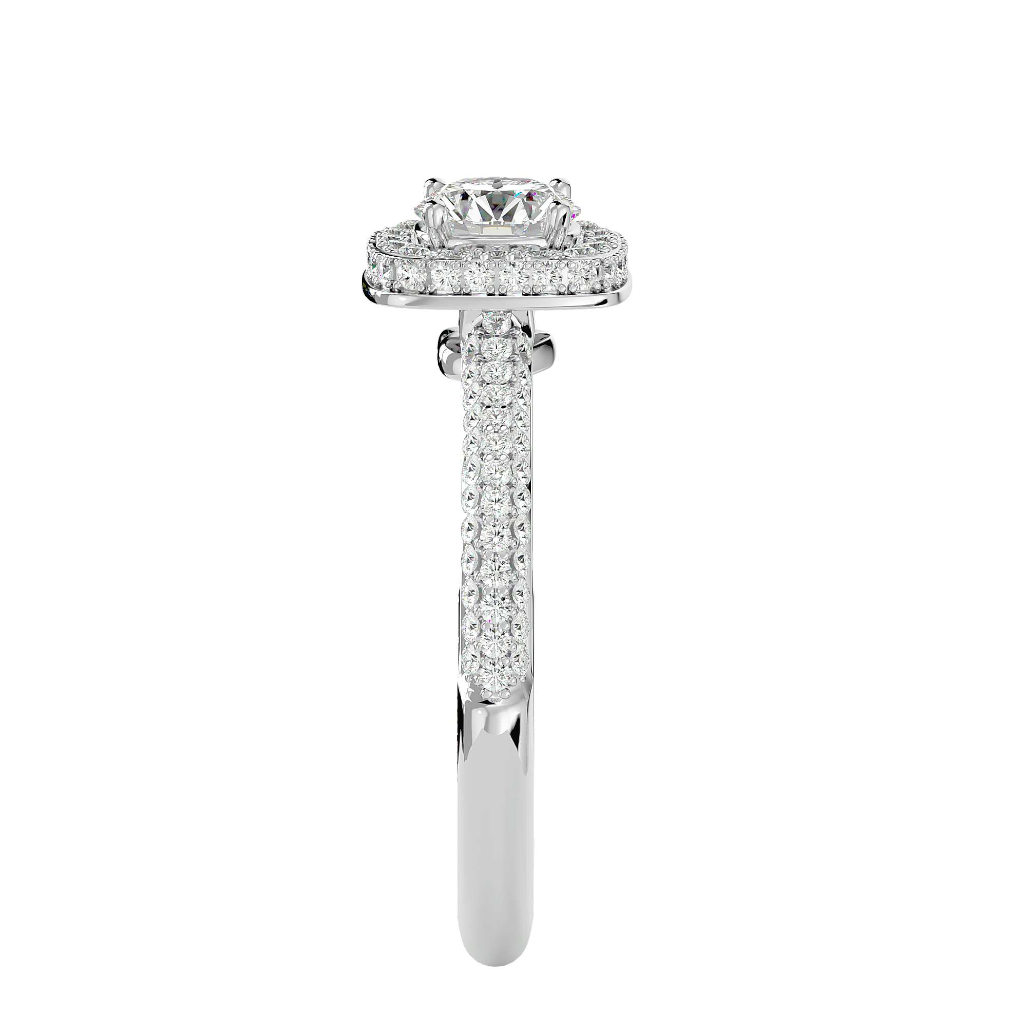 HOH Karine Diamond Halo Ring