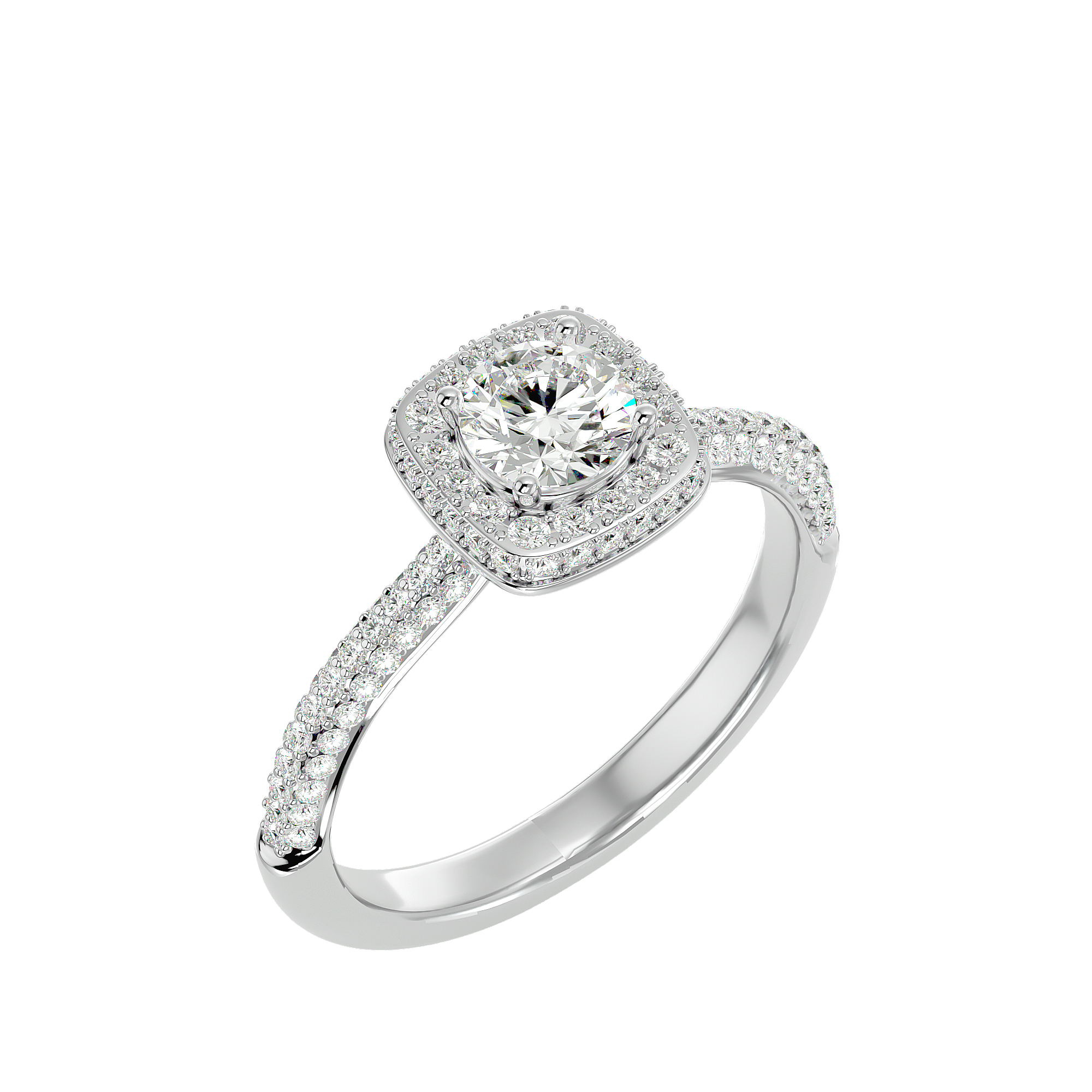 HOH Karine Diamond Halo Ring