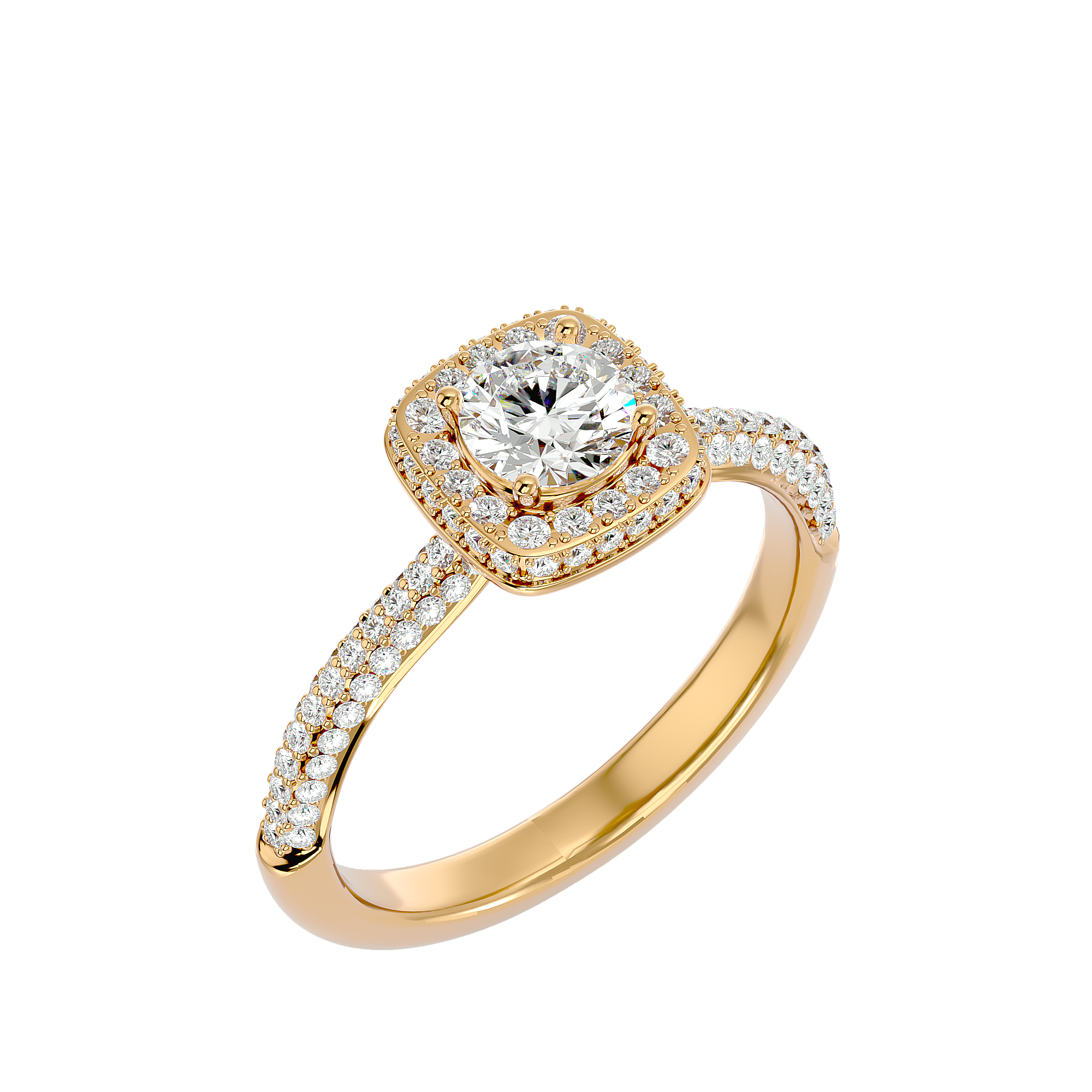 HOH Karine Diamond Halo Ring