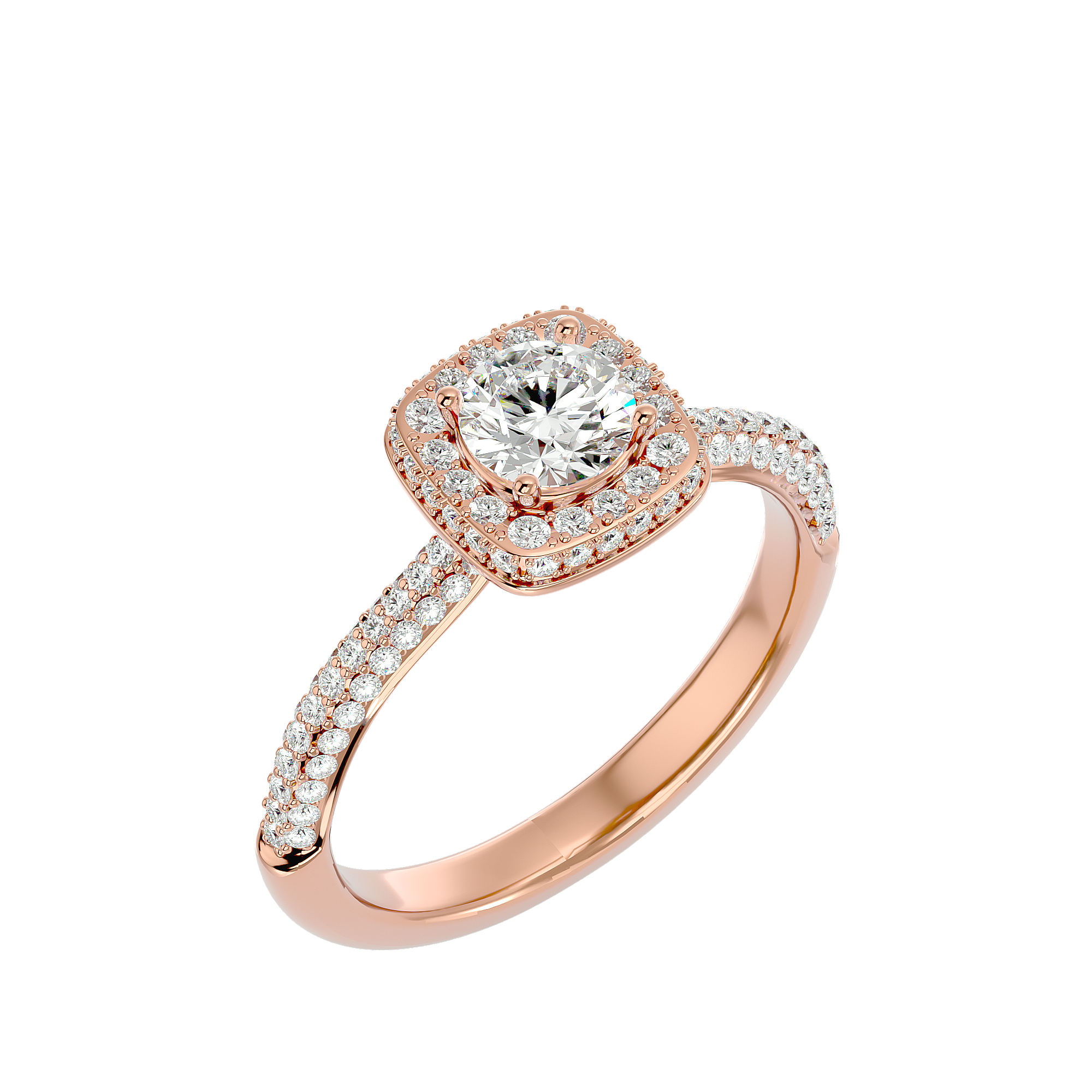 HOH Karine Diamond Halo Ring