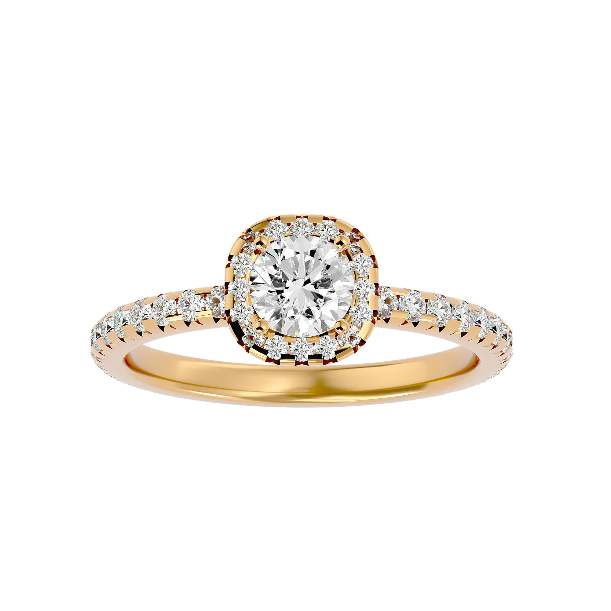 HOH Luciana Diamond Halo Ring