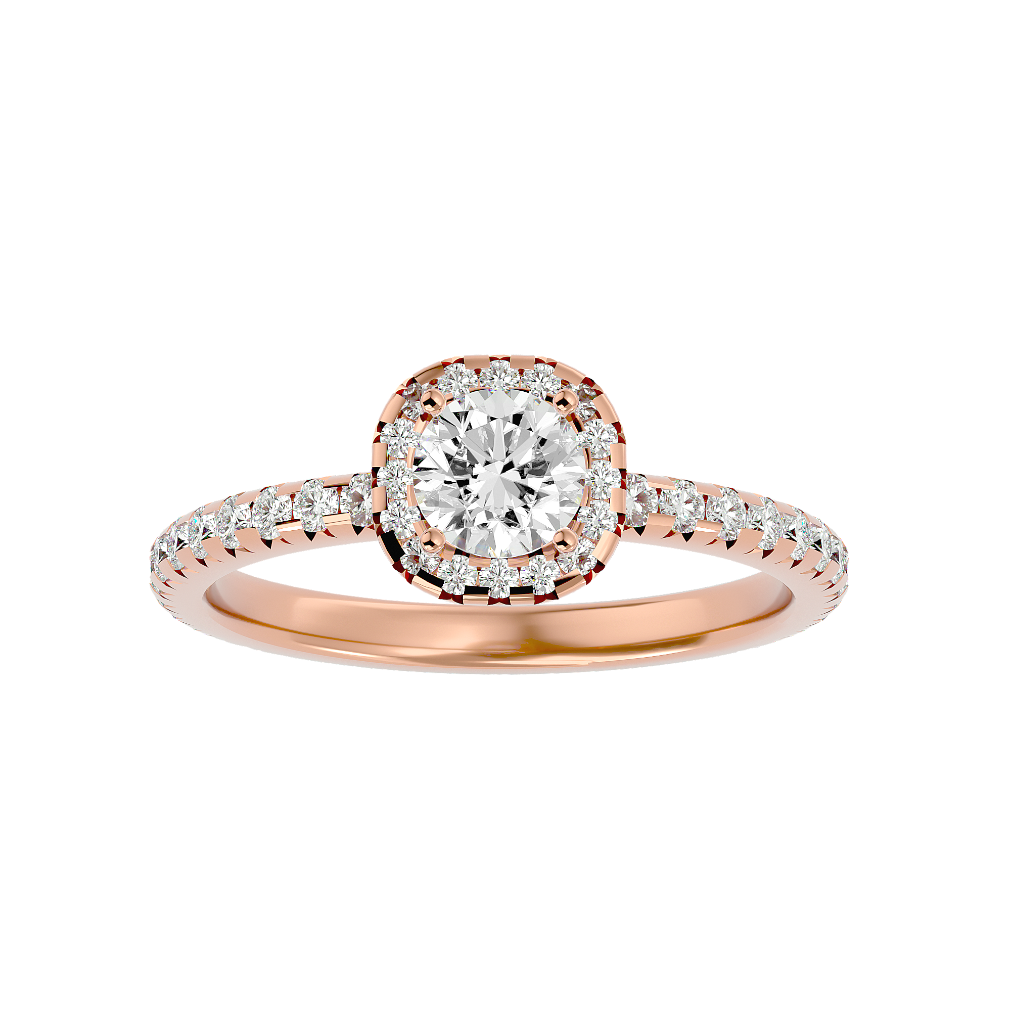 HOH Luciana Diamond Halo Ring