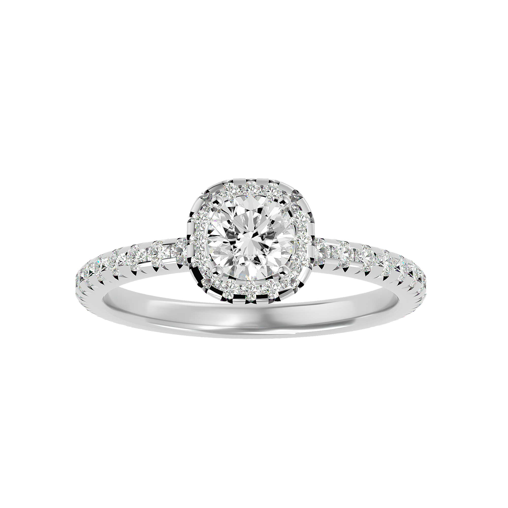 HOH Luciana Diamond Halo Ring