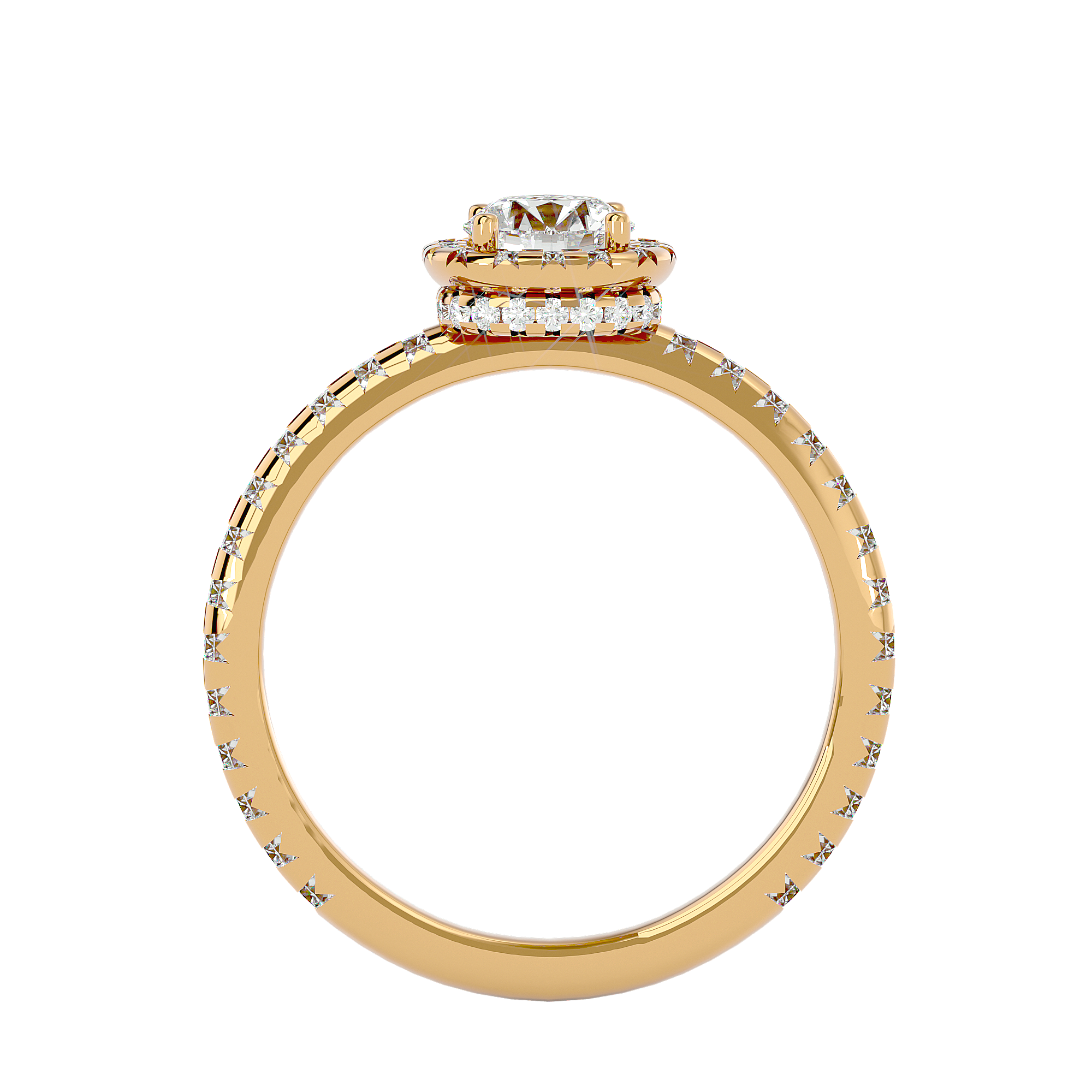 HOH Luciana Diamond Halo Ring