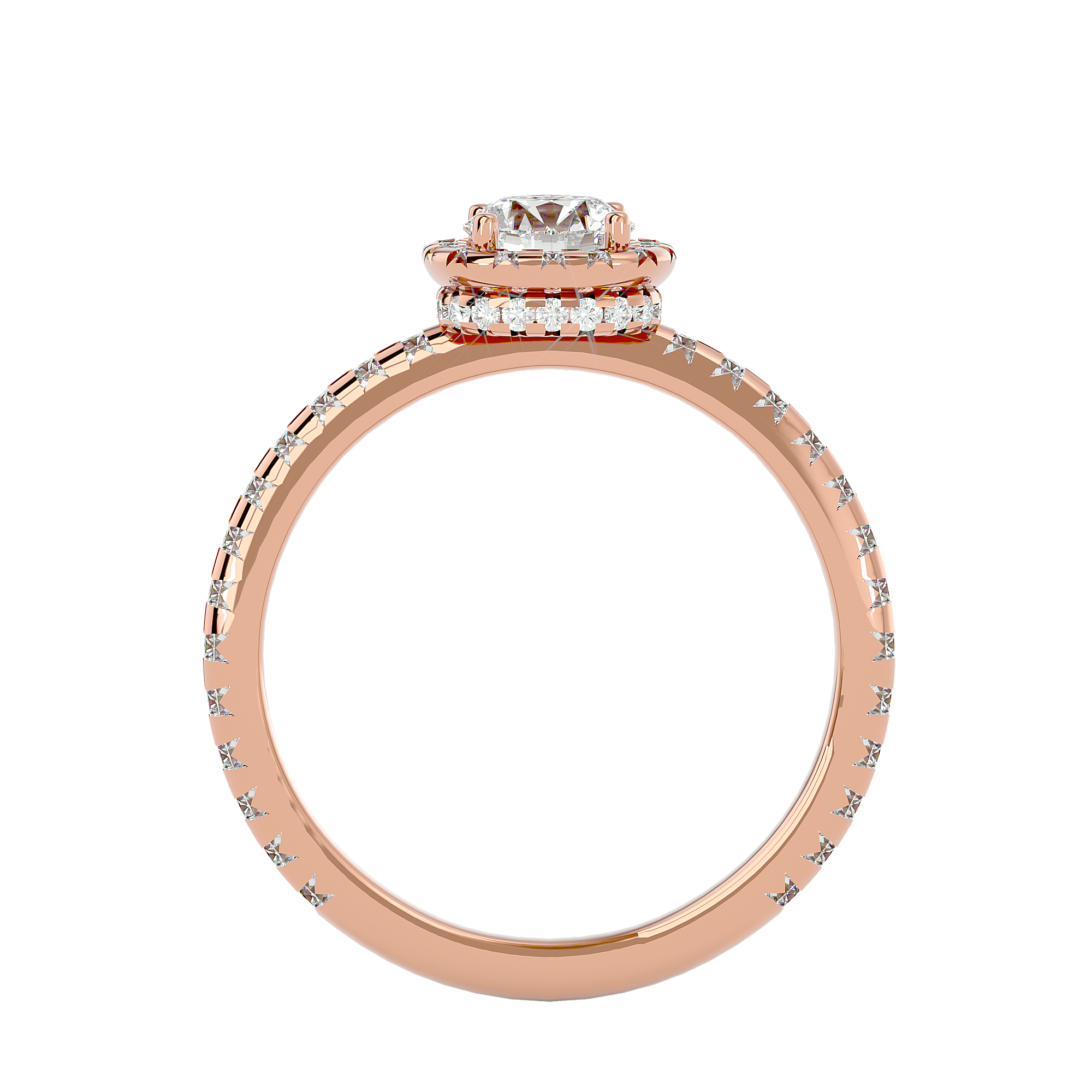 HOH Luciana Diamond Halo Ring
