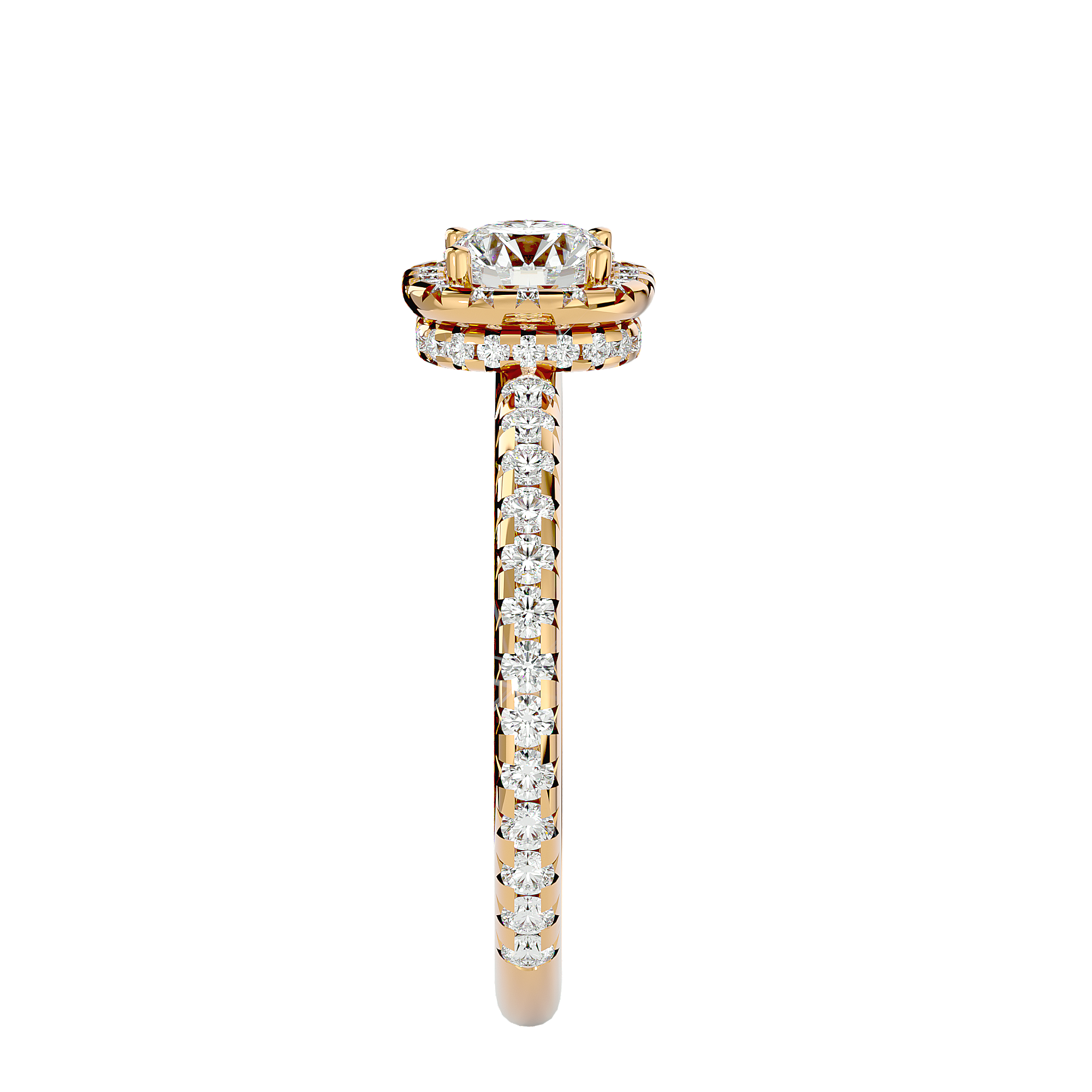 HOH Luciana Diamond Halo Ring