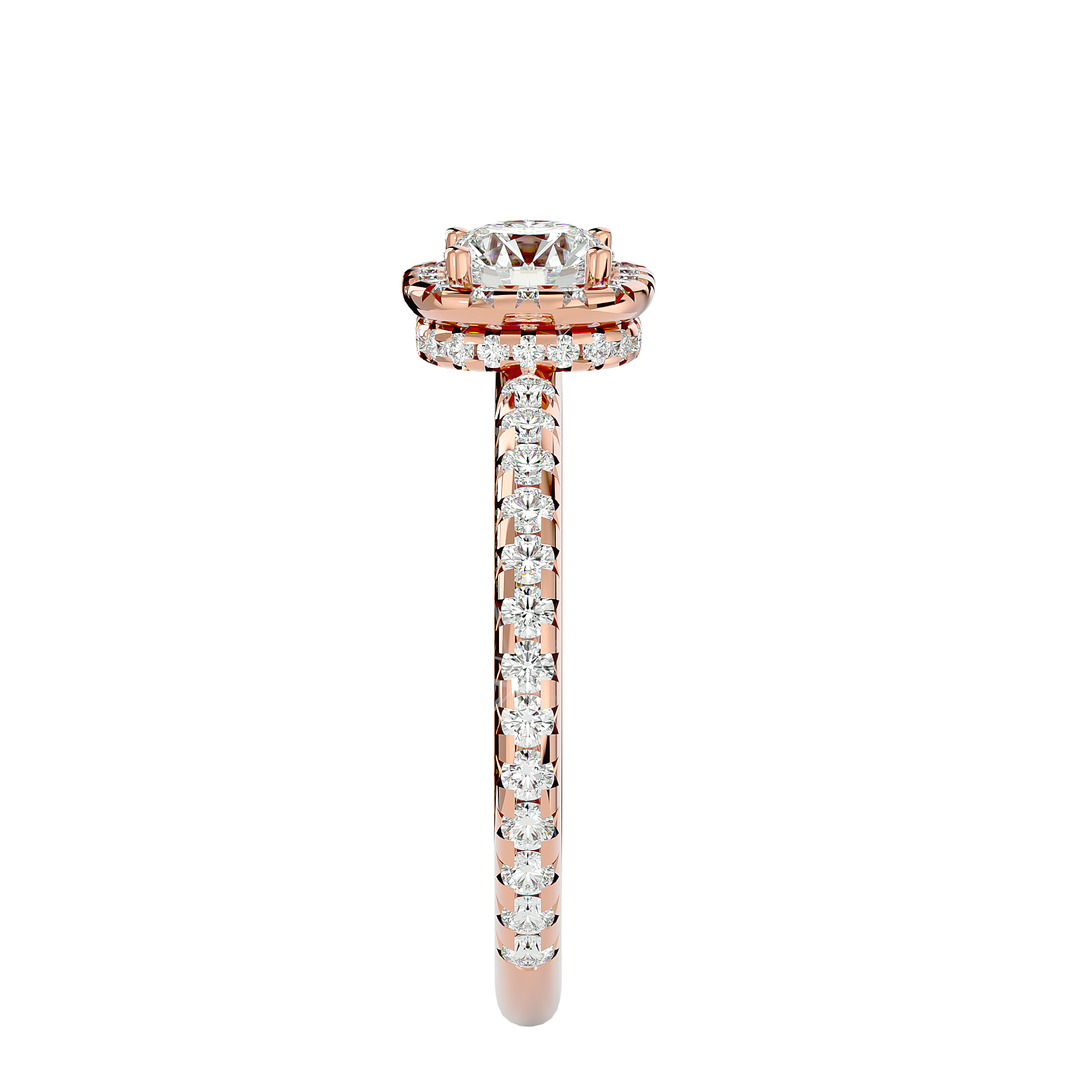 HOH Luciana Diamond Halo Ring