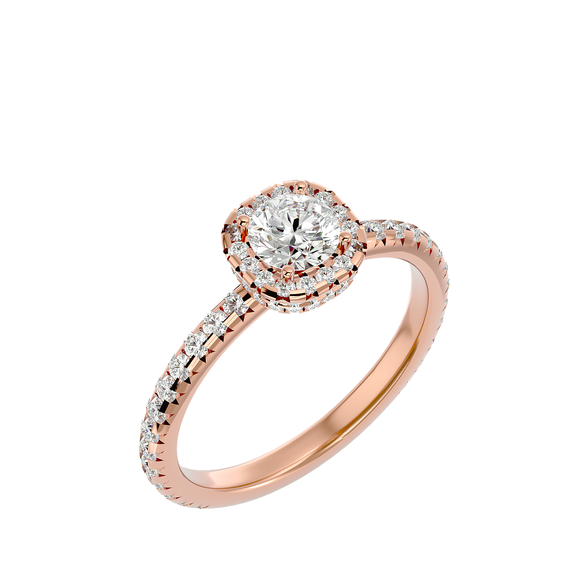 HOH Luciana Diamond Halo Ring