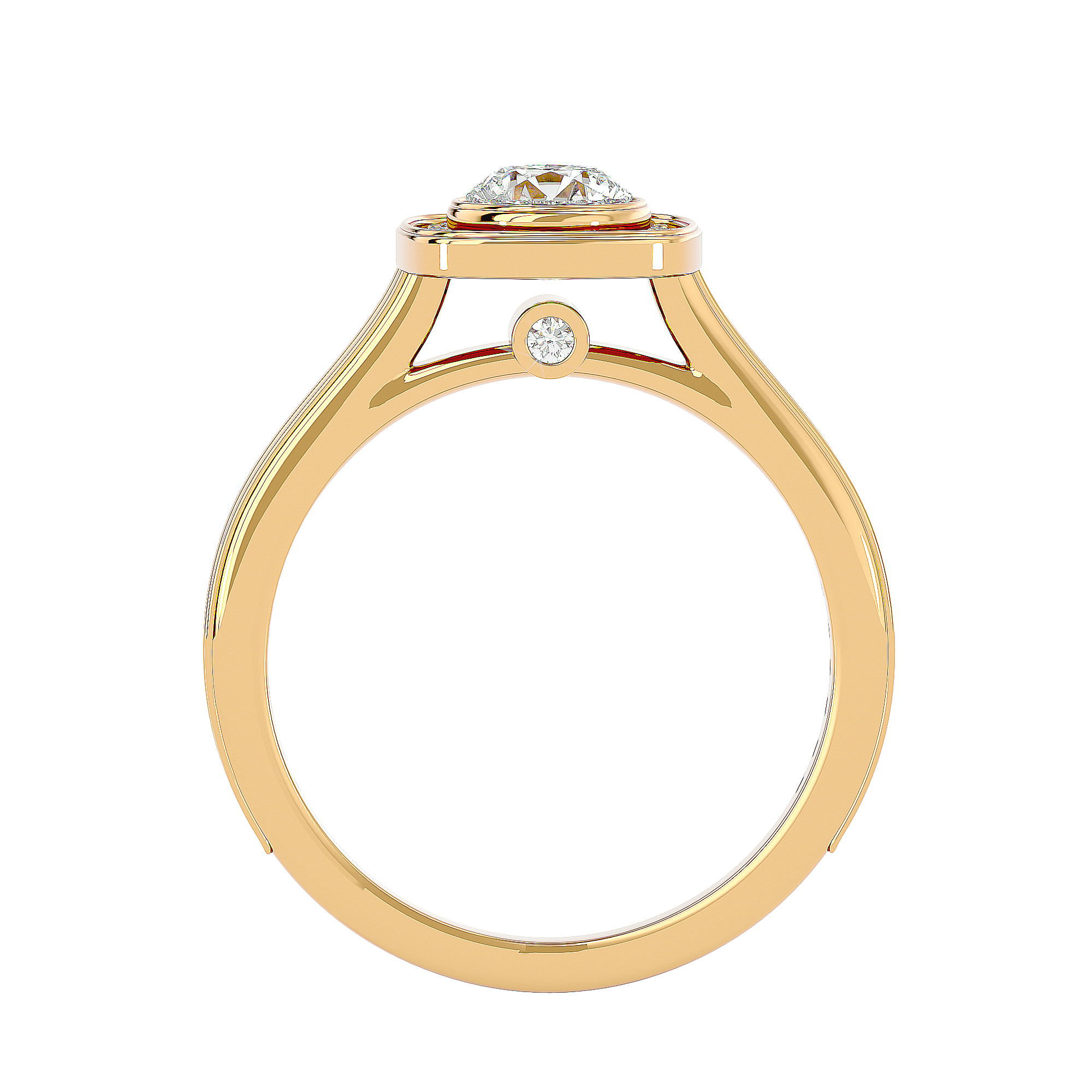 HOH Lydia Diamond Halo Ring