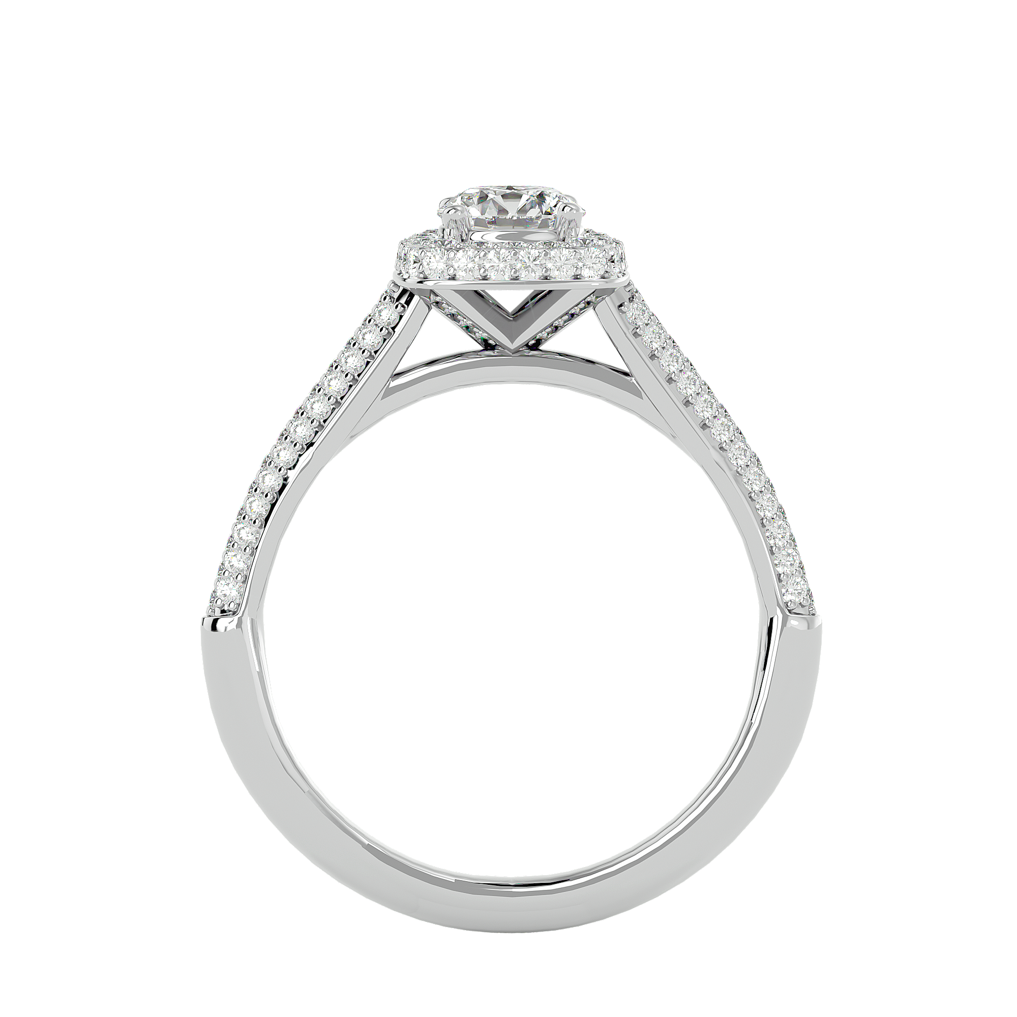 HOH Margot Diamond Halo Ring