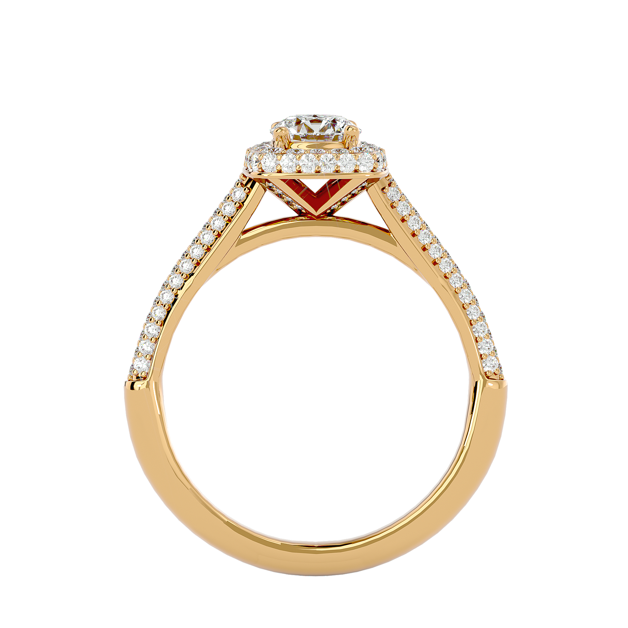 HOH Margot Diamond Halo Ring