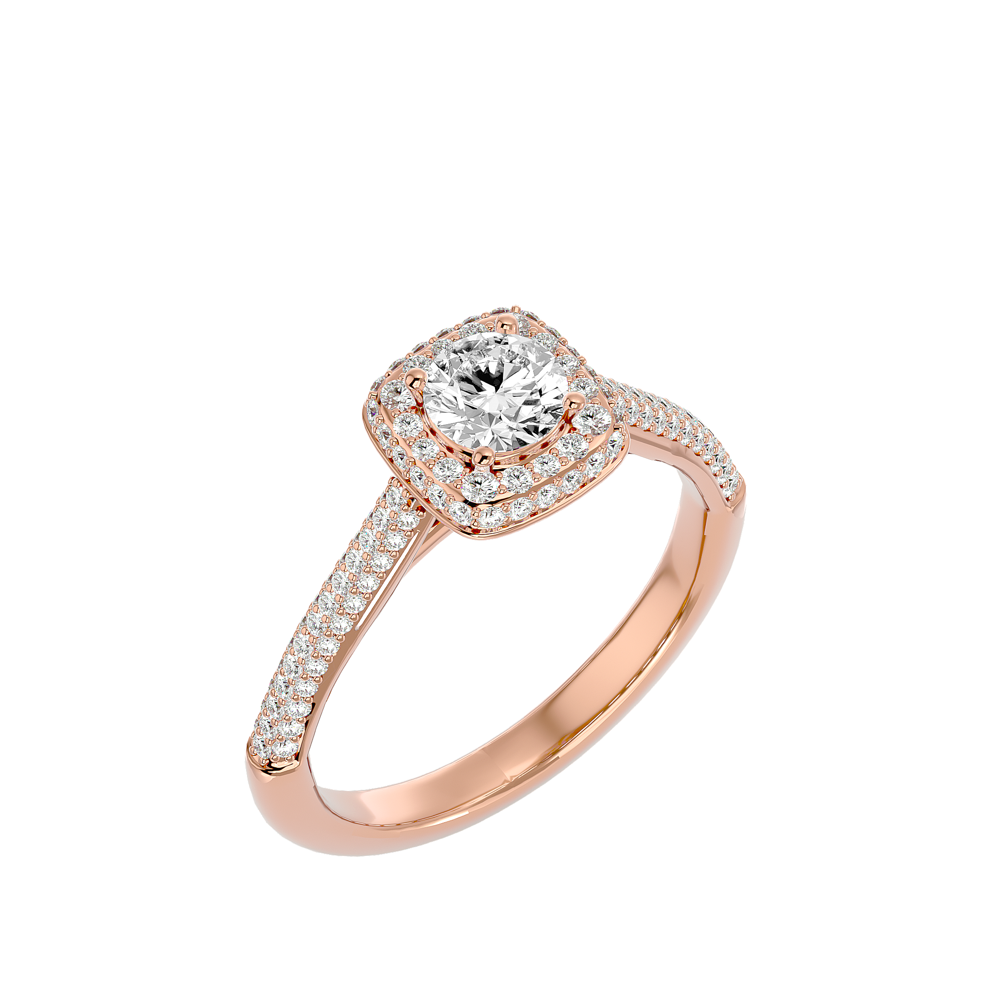 HOH Margot Diamond Halo Ring