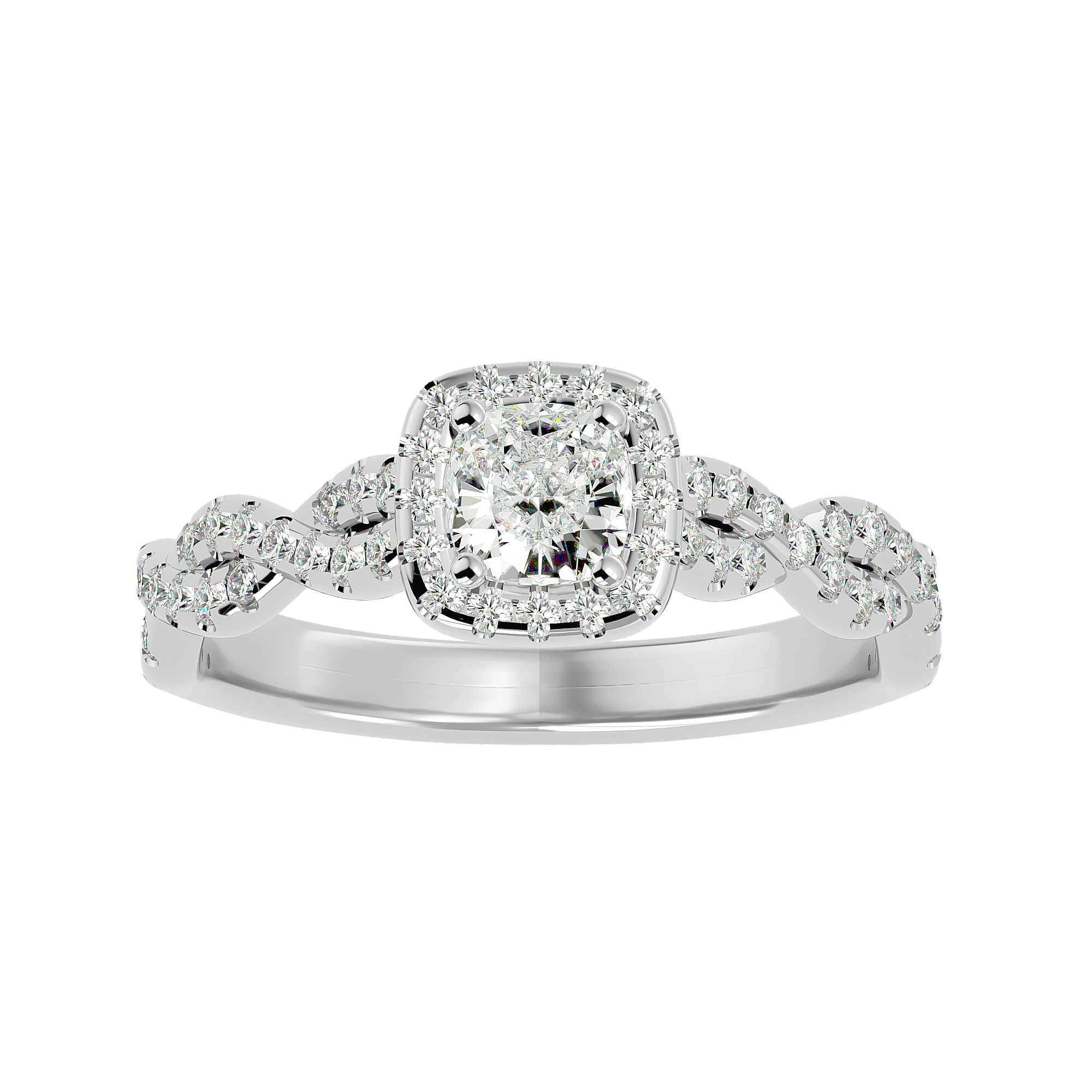 HOH Octavia Diamond Halo Ring