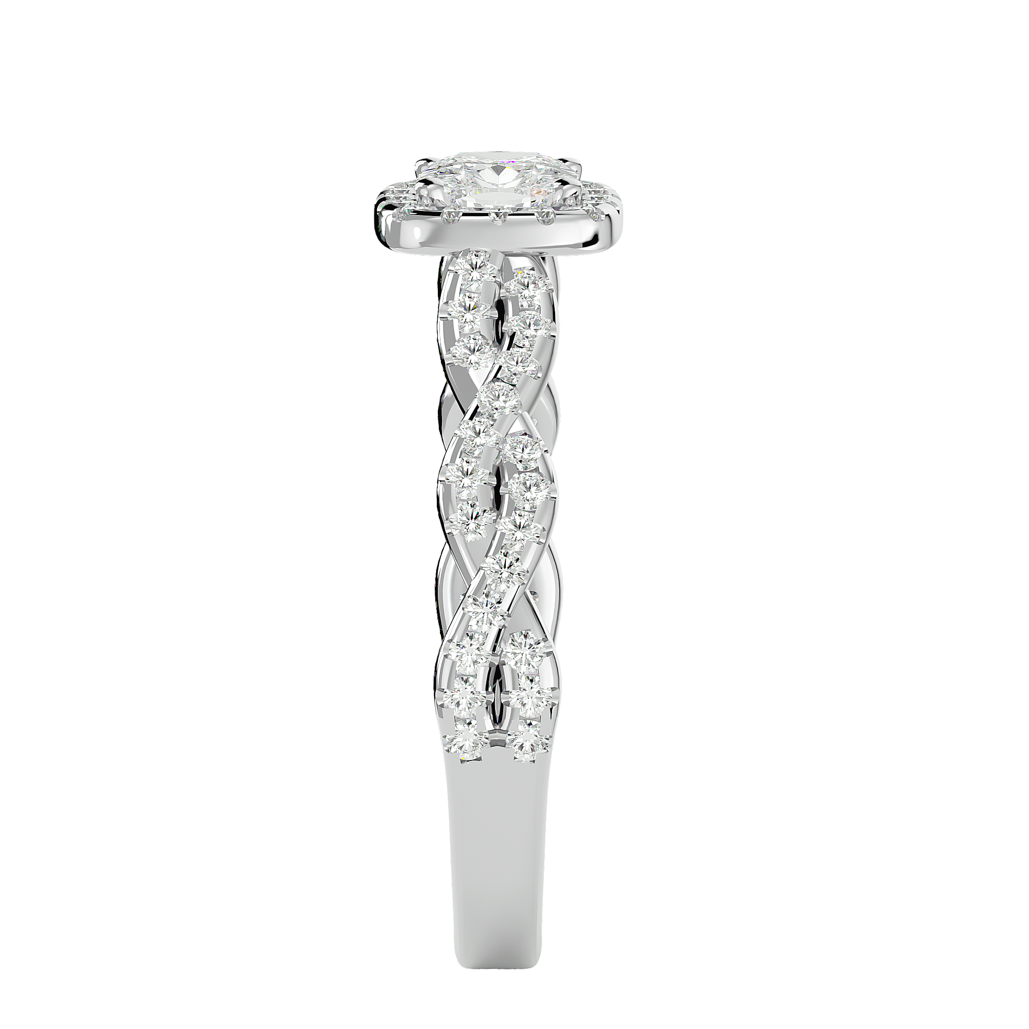 HOH Octavia Diamond Halo Ring