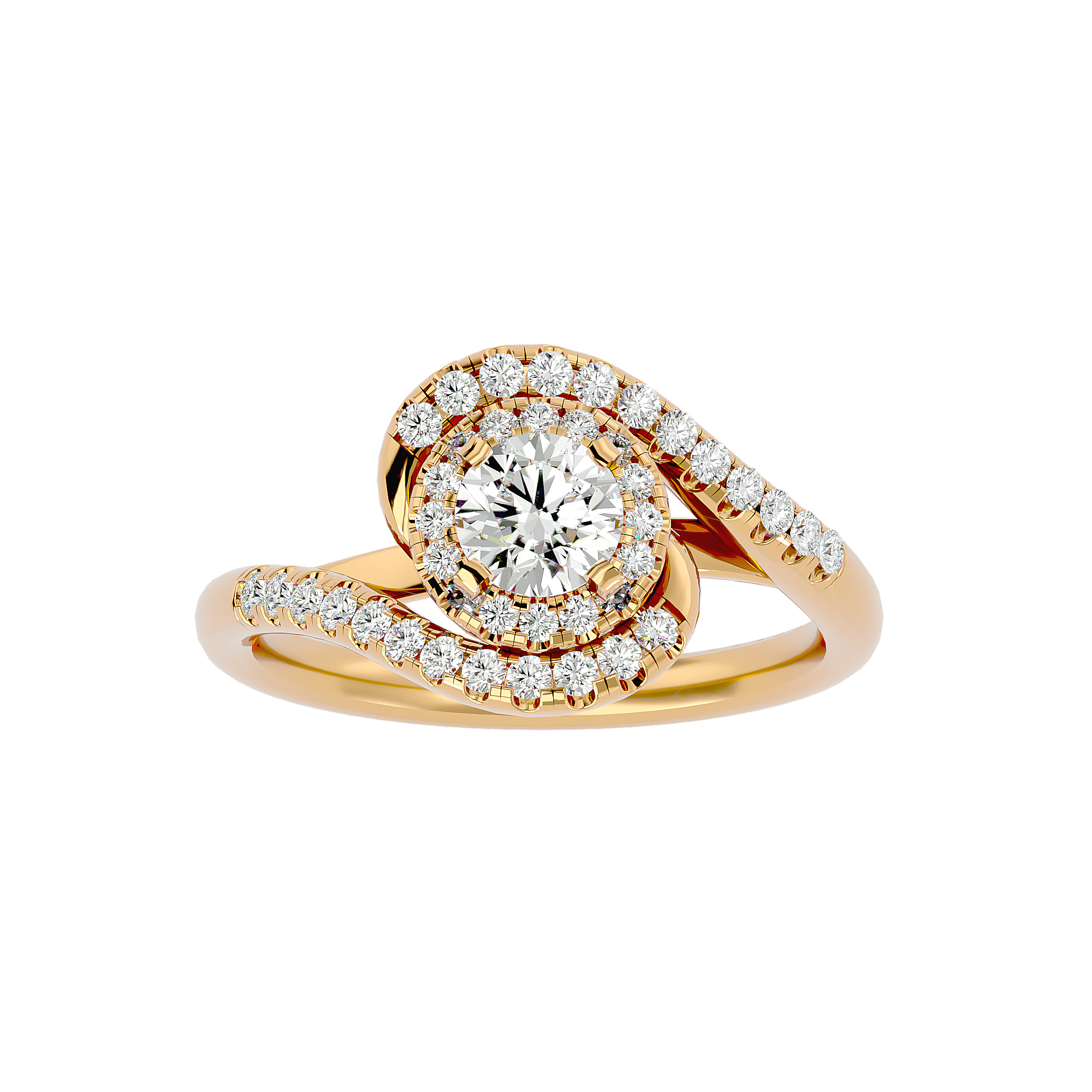 HOH Odette Diamond Halo Ring