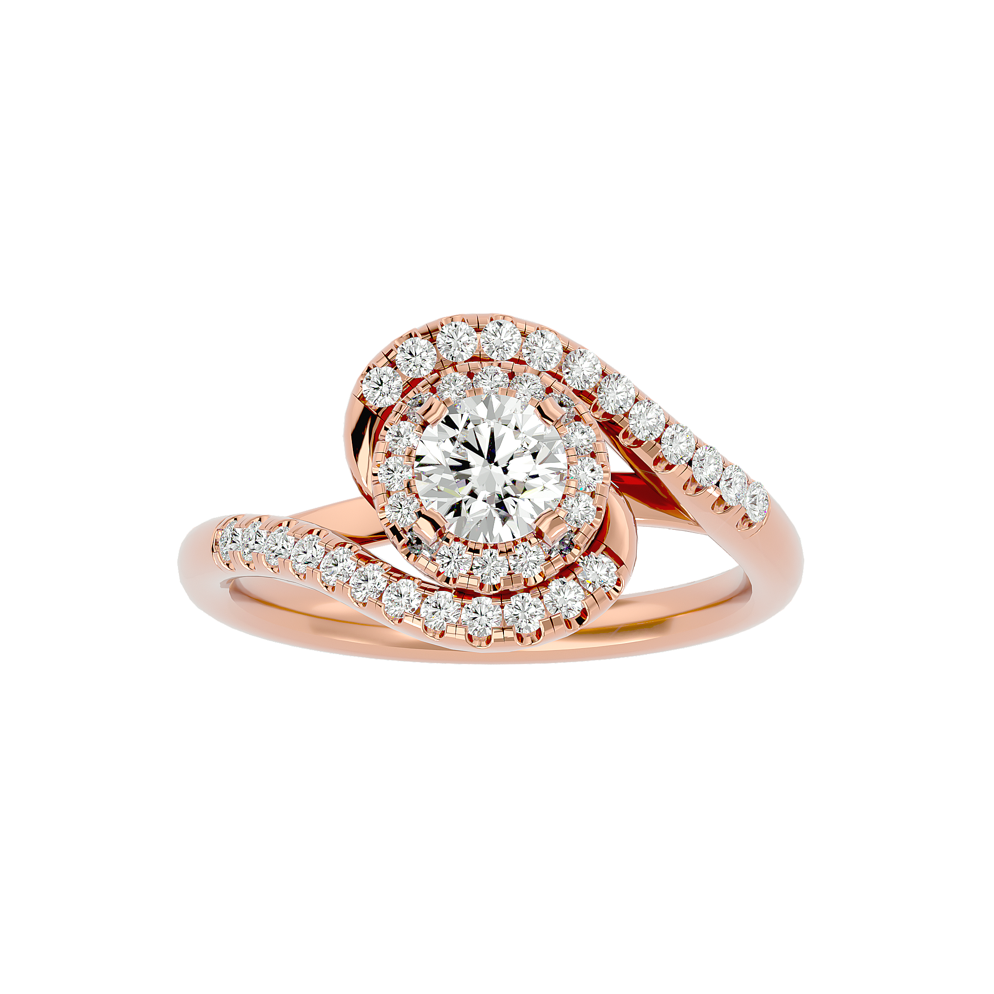 HOH Odette Diamond Halo Ring