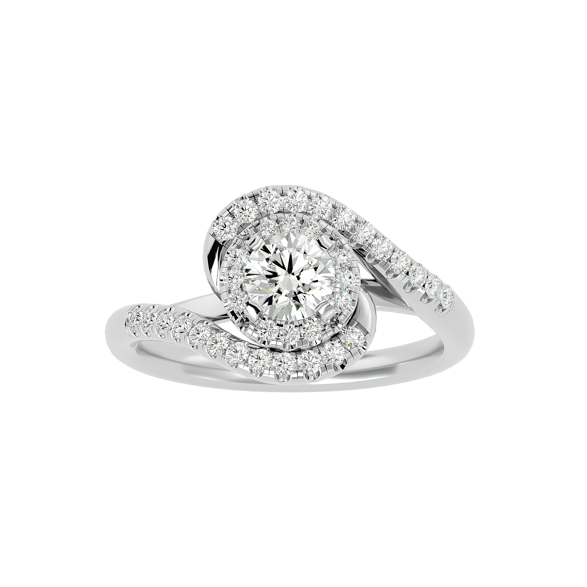 HOH Odette Diamond Halo Ring