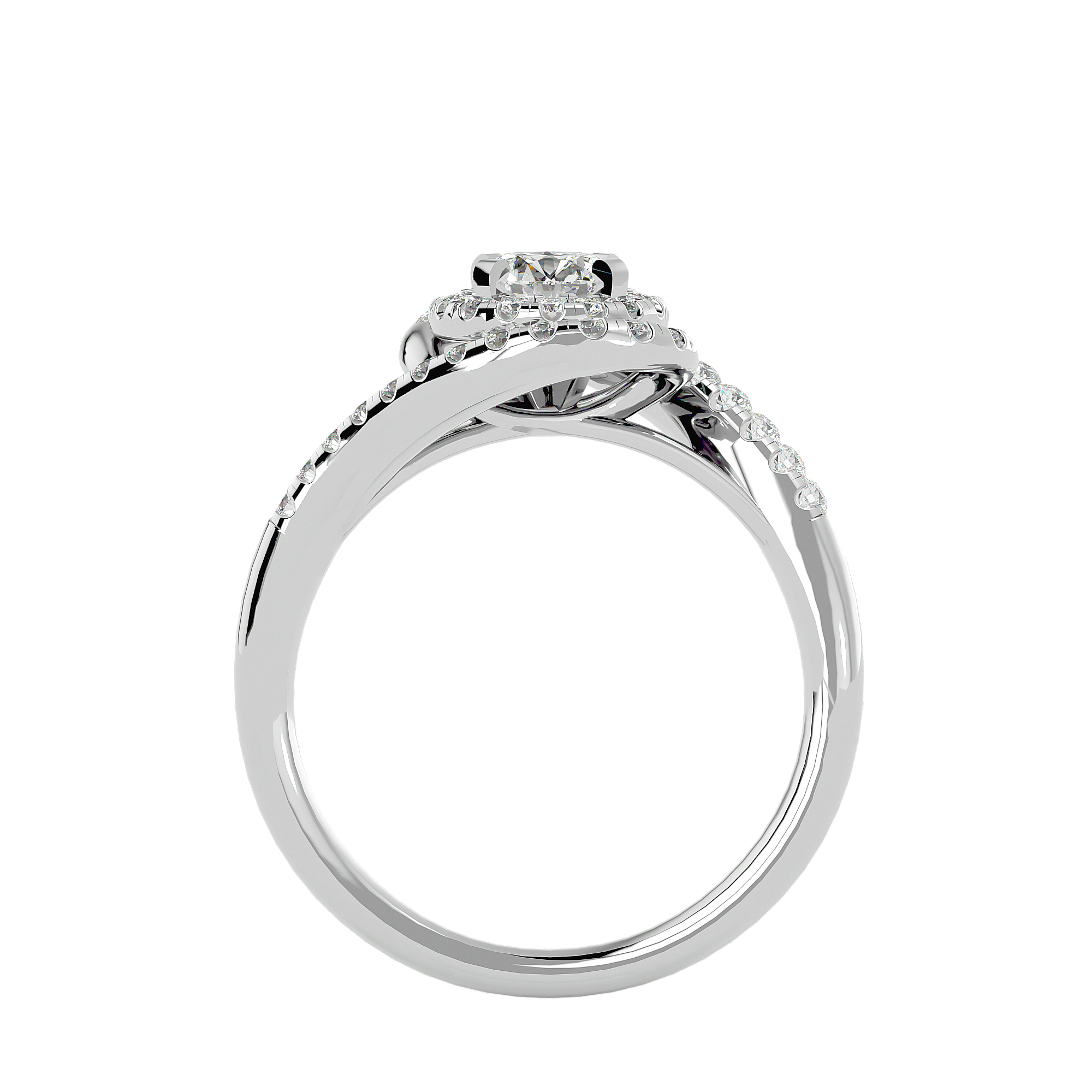 HOH Odette Diamond Halo Ring