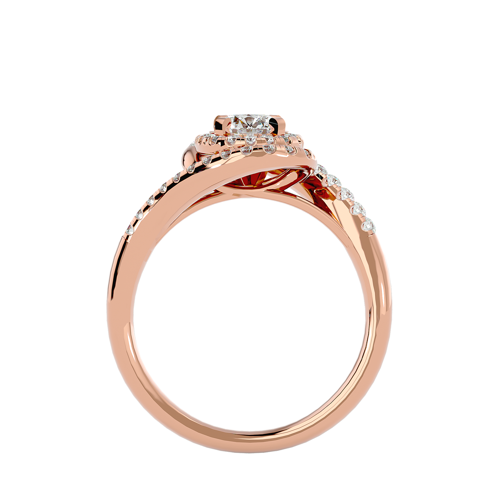HOH Odette Diamond Halo Ring