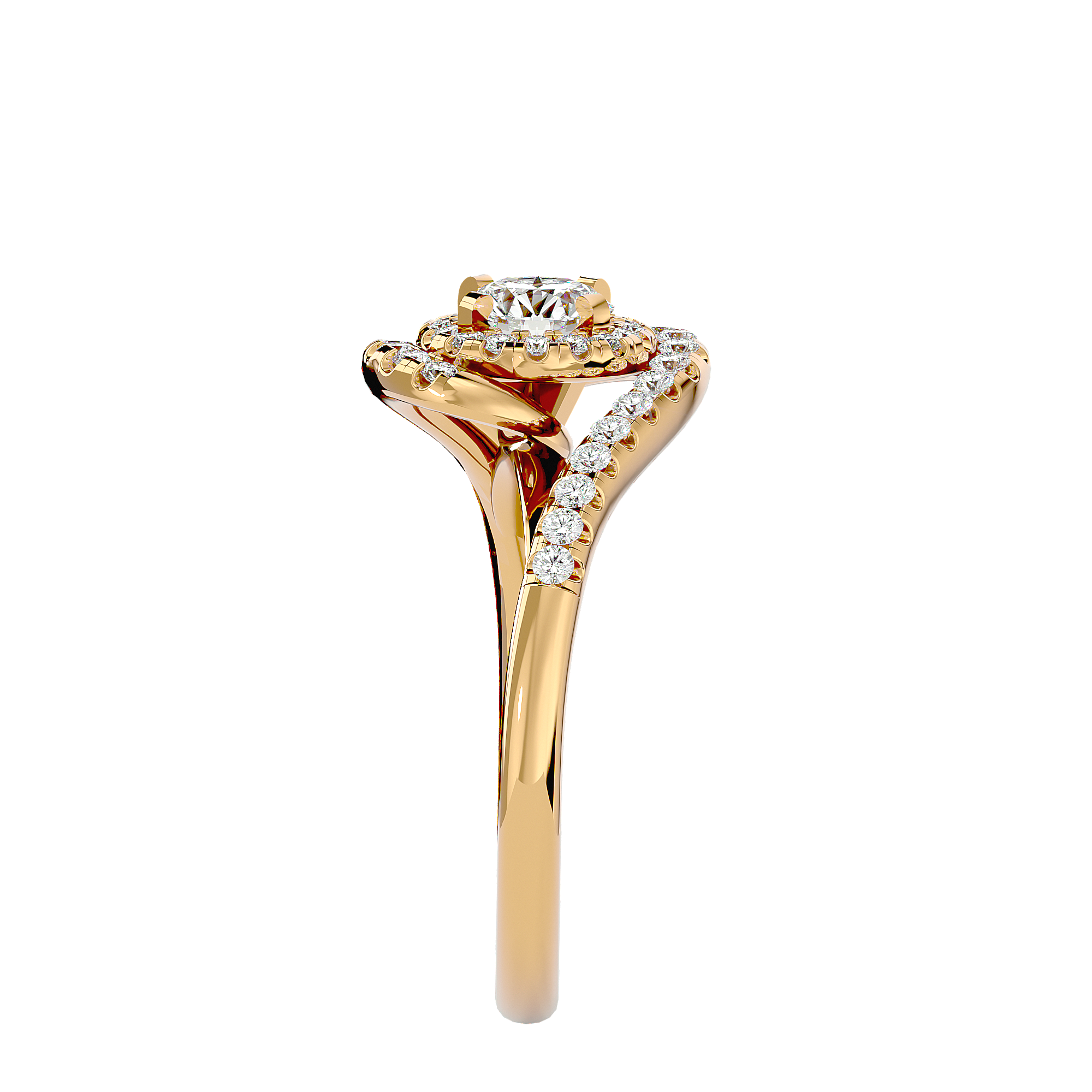 HOH Odette Diamond Halo Ring