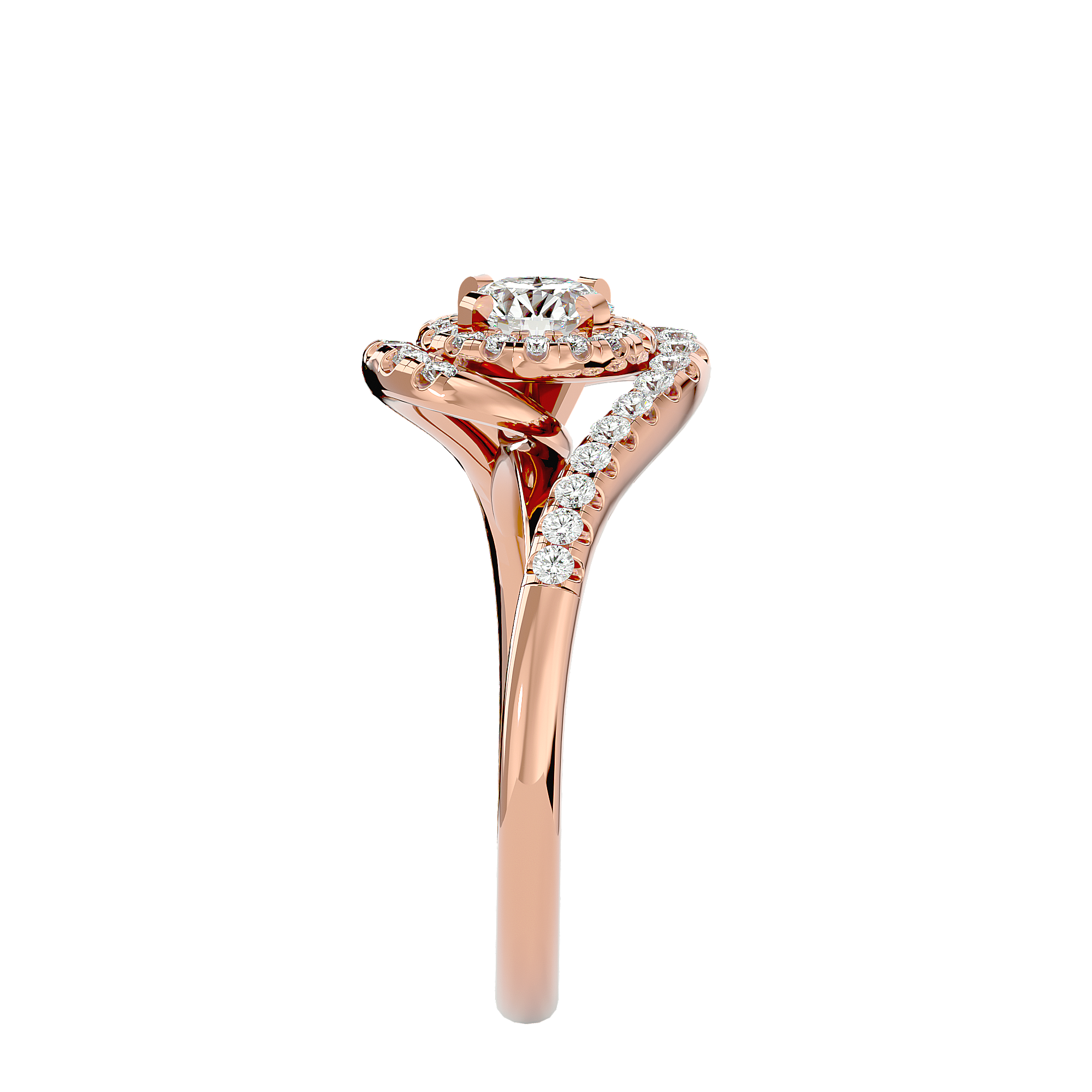 HOH Odette Diamond Halo Ring