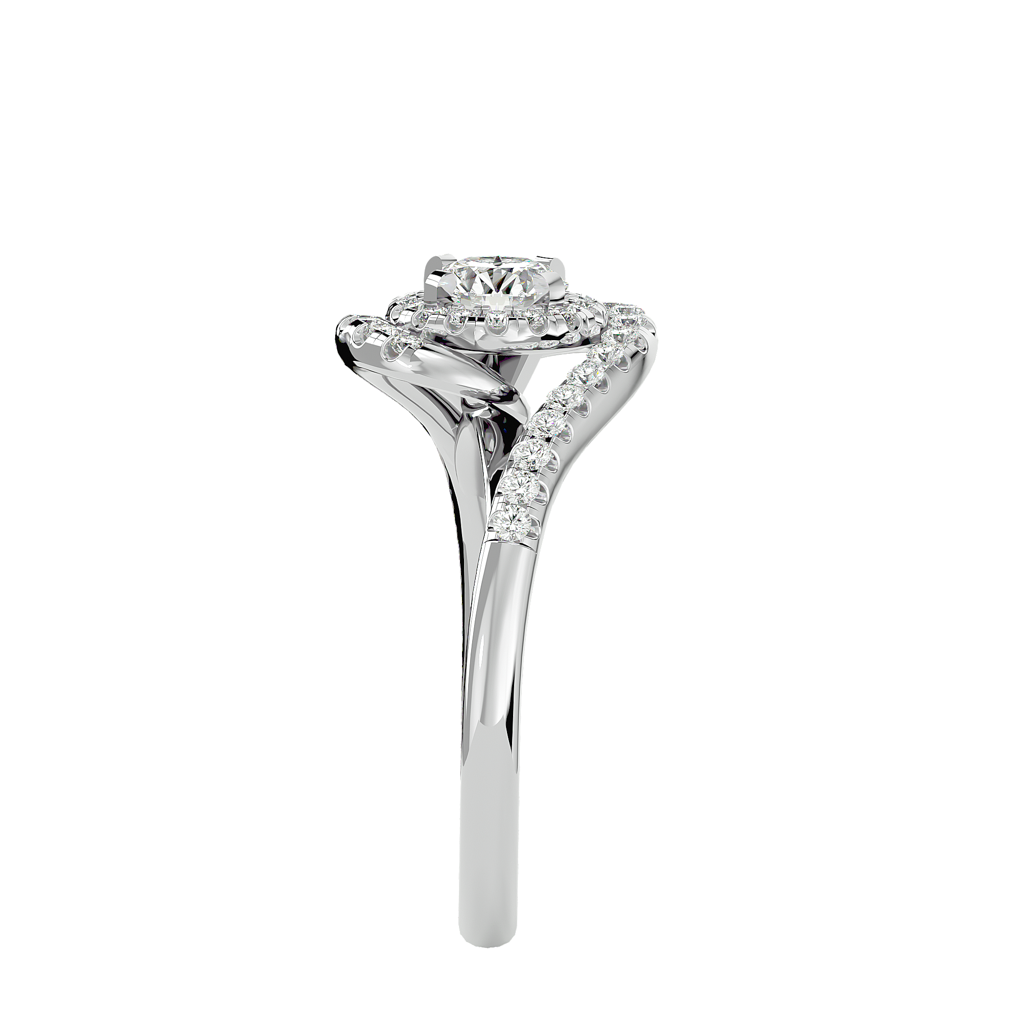 HOH Odette Diamond Halo Ring