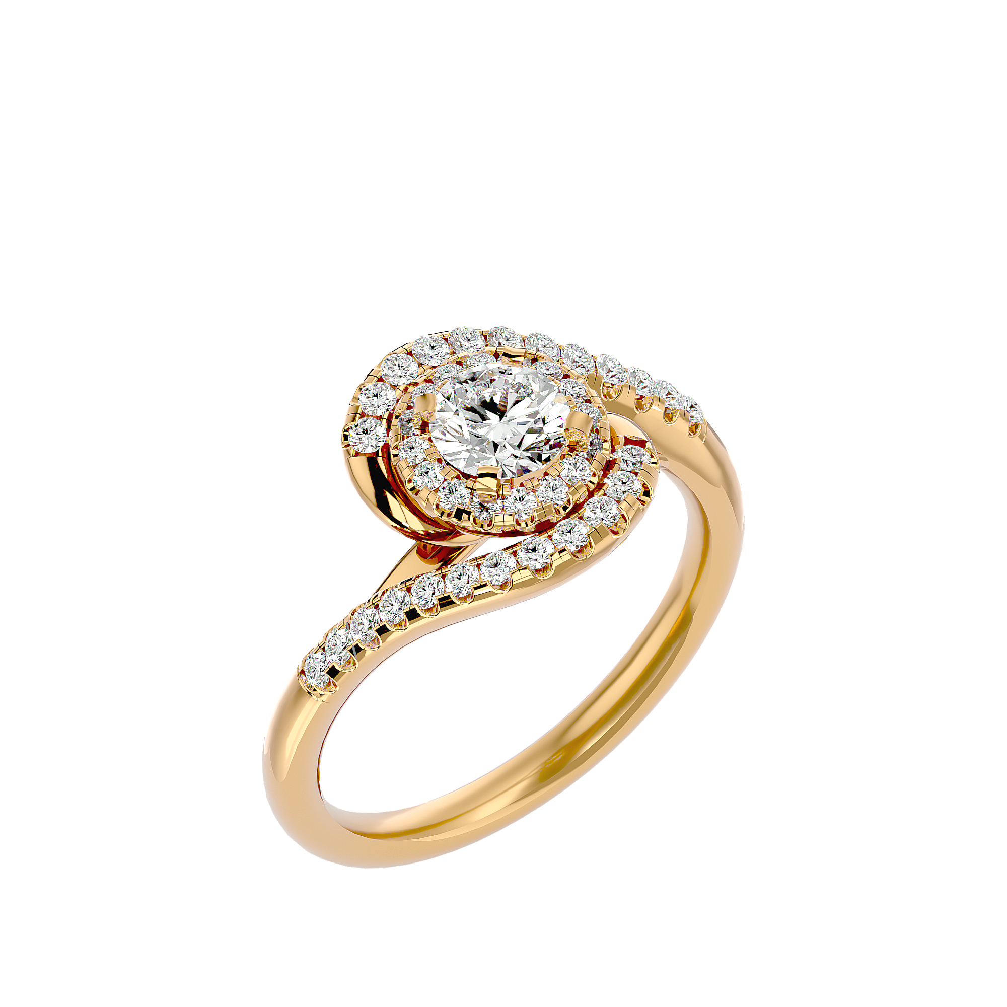 HOH Odette Diamond Halo Ring