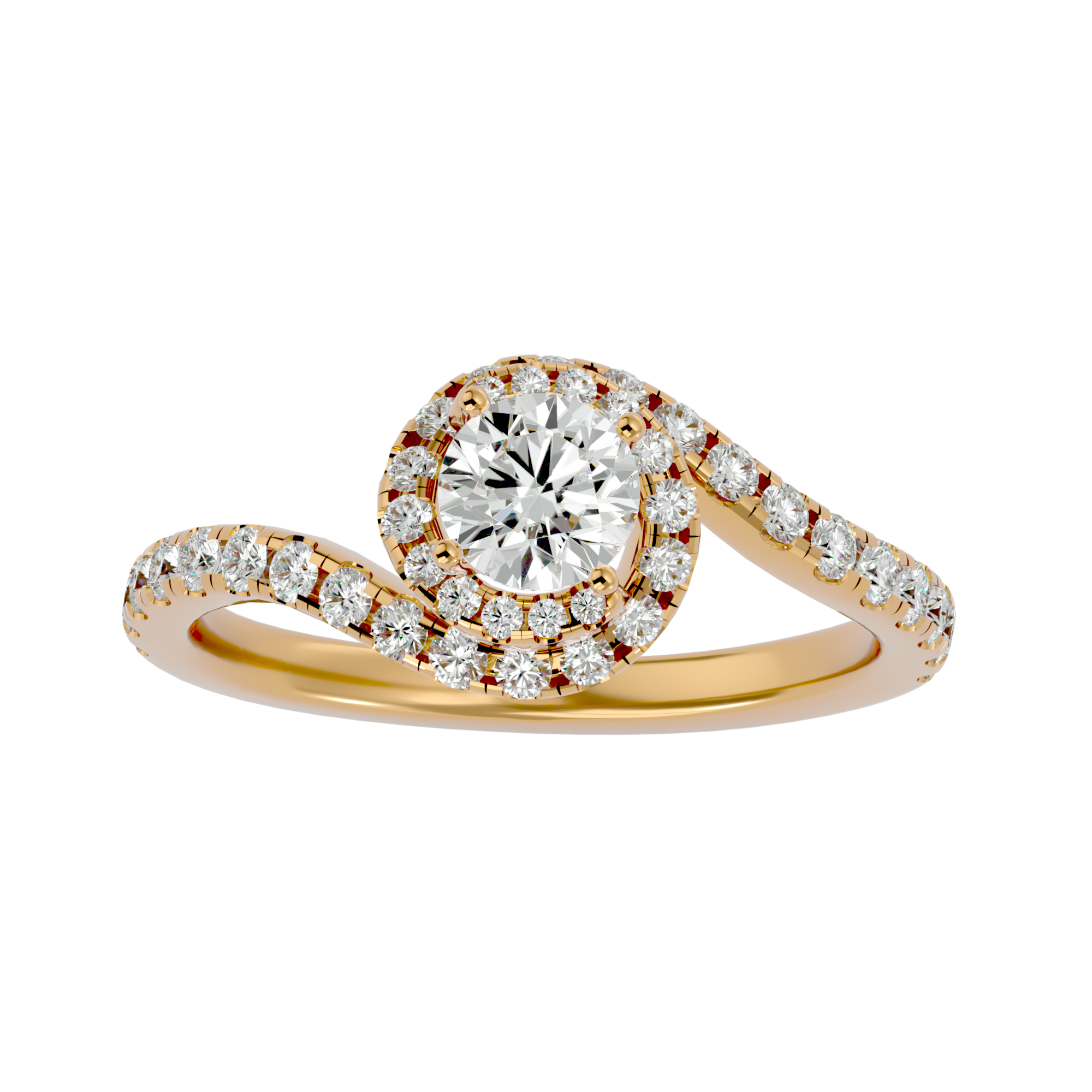 HOH Olivia Diamond Halo Ring