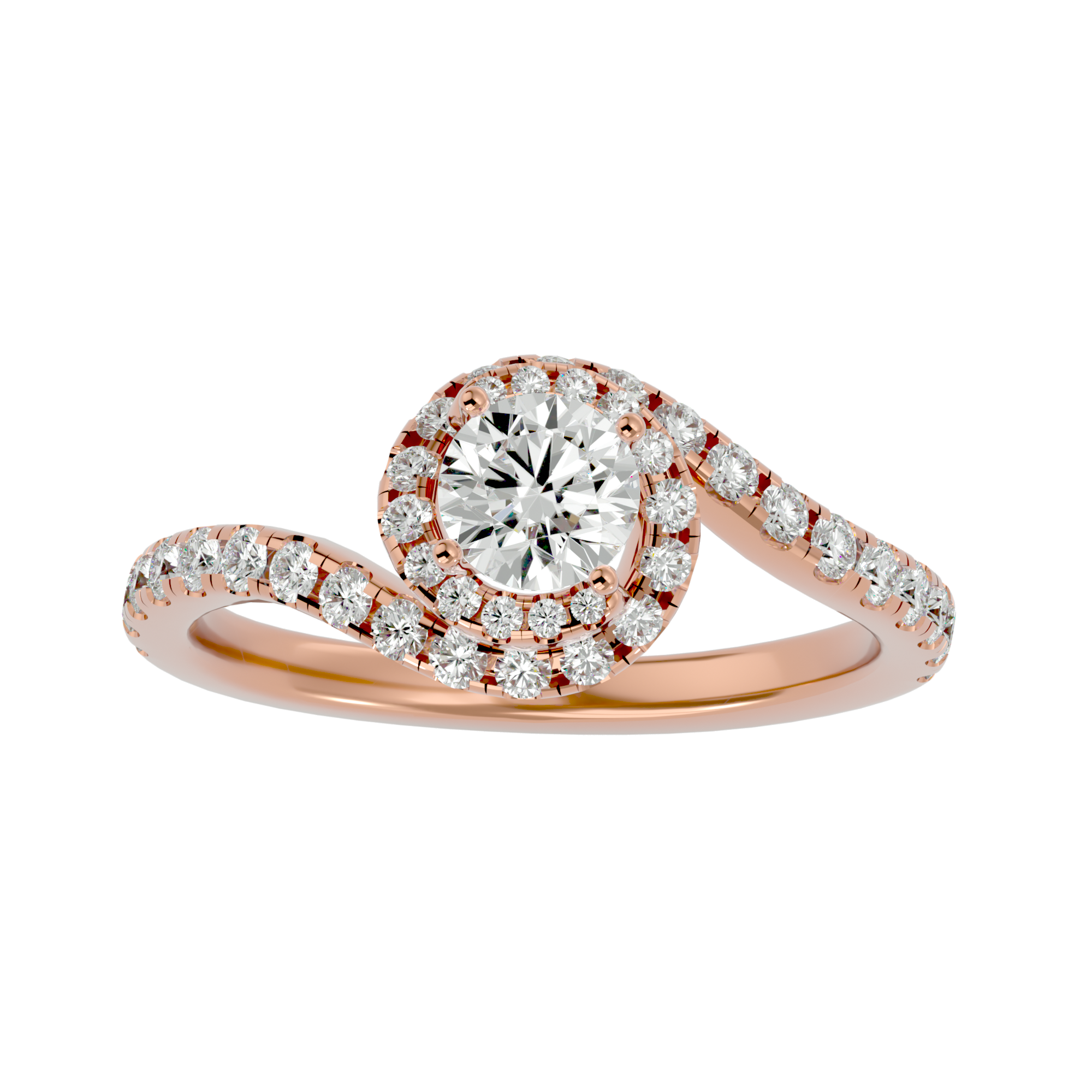 HOH Olivia Diamond Halo Ring