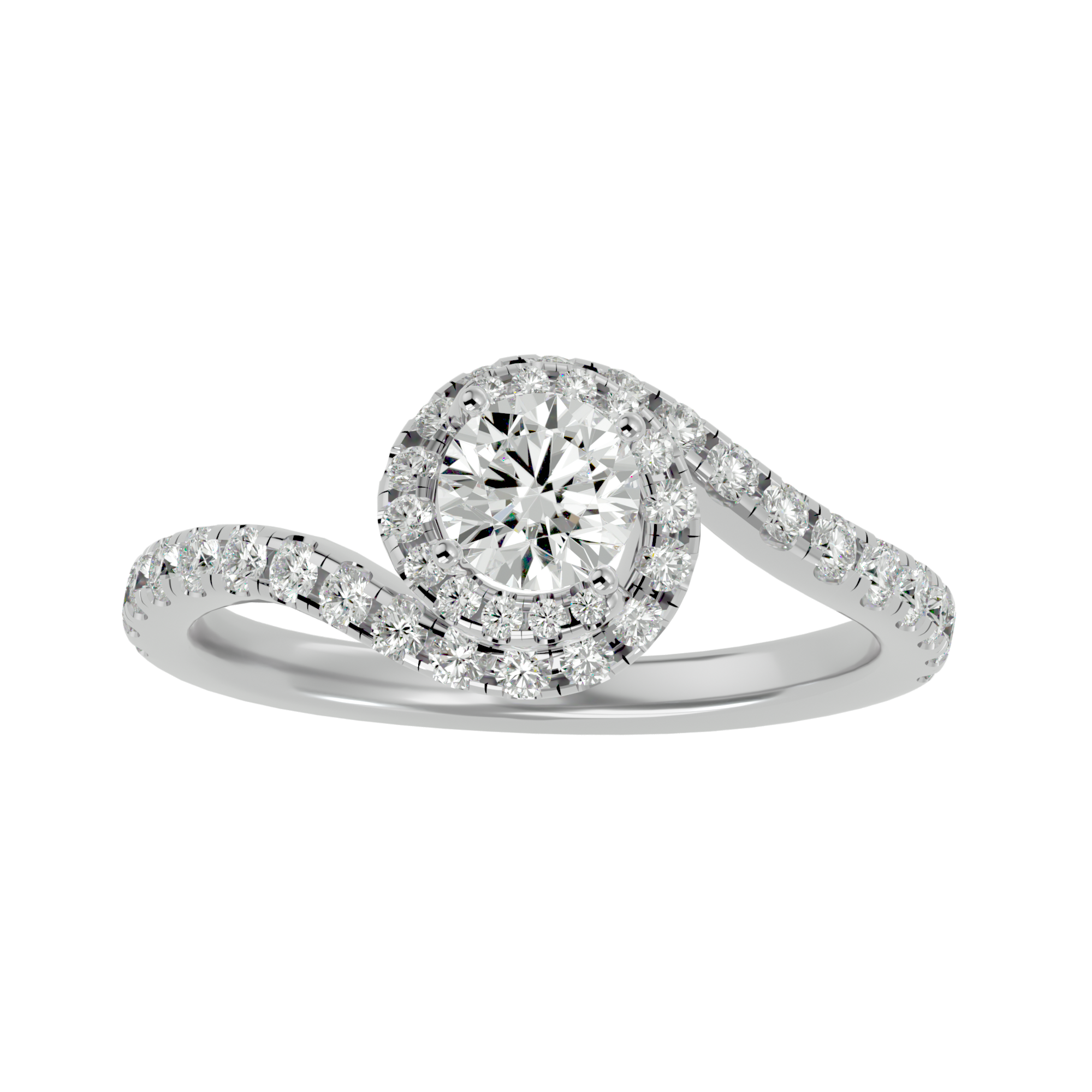 HOH Olivia Diamond Halo Ring