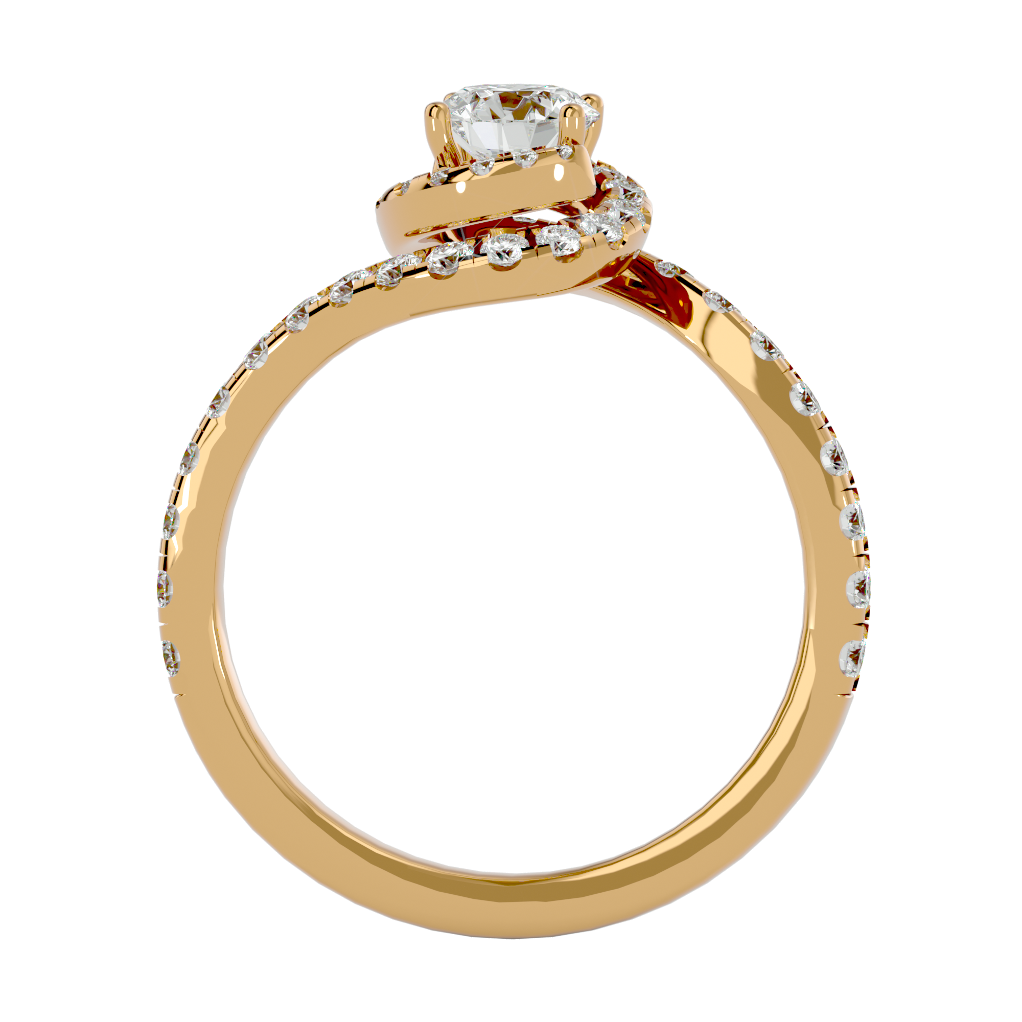 HOH Olivia Diamond Halo Ring