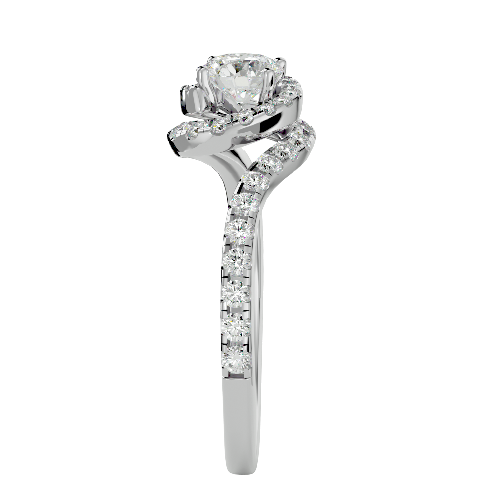 HOH Olivia Diamond Halo Ring