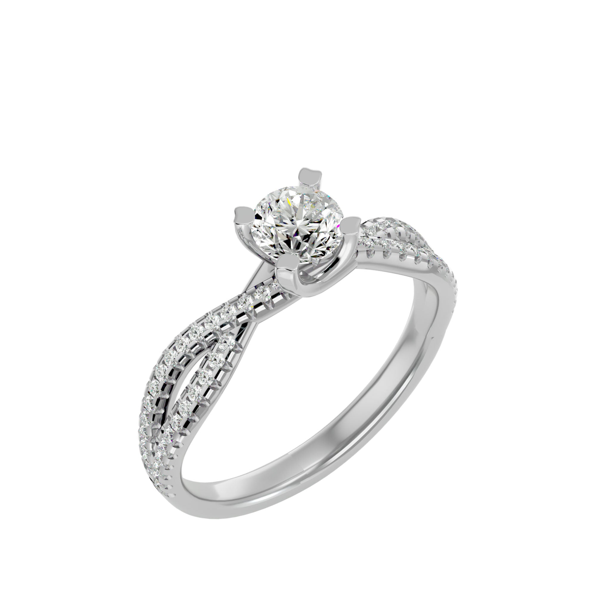 HOH Elloit Diamond Solitaire Ring