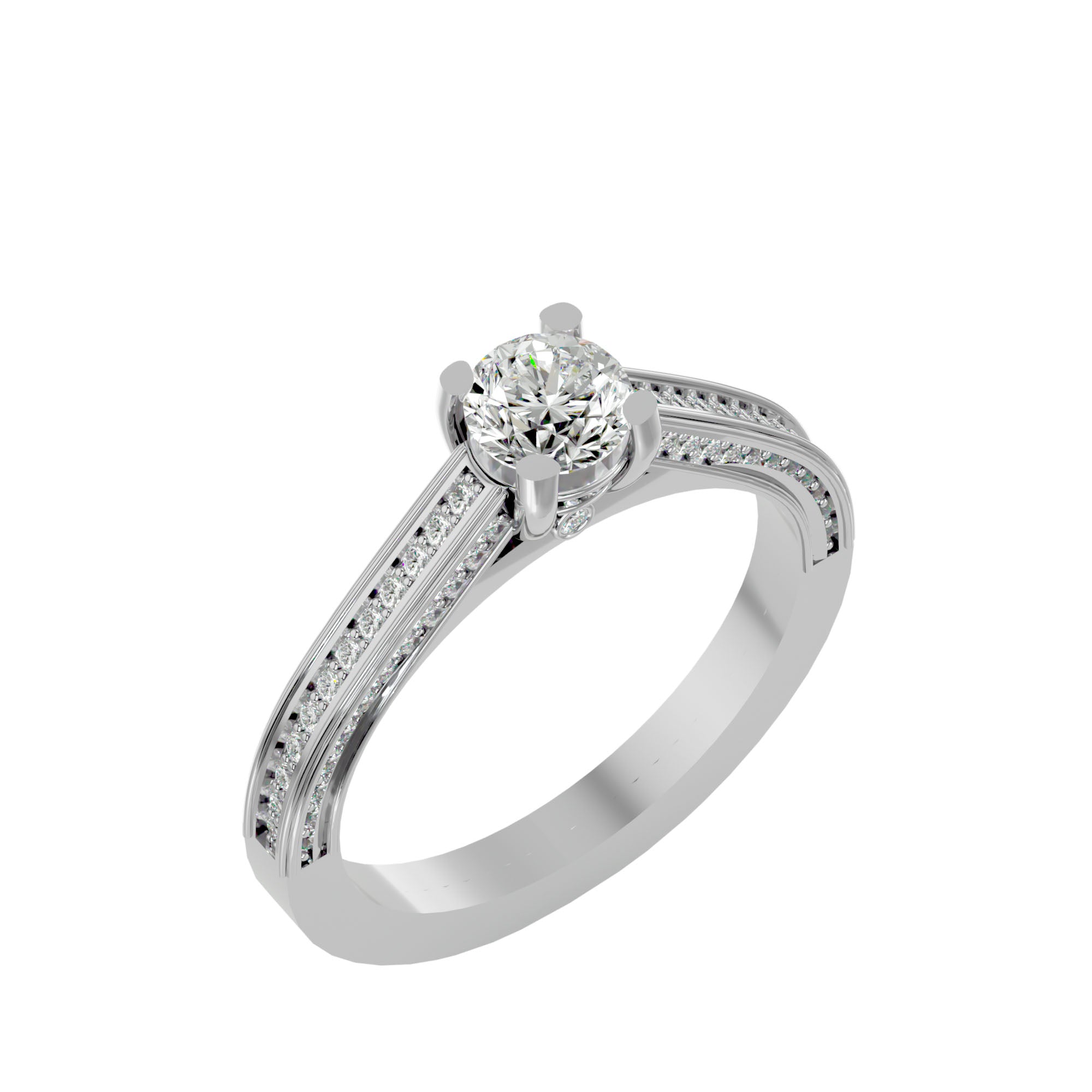 HOH Emilia Diamond Solitaire Ring