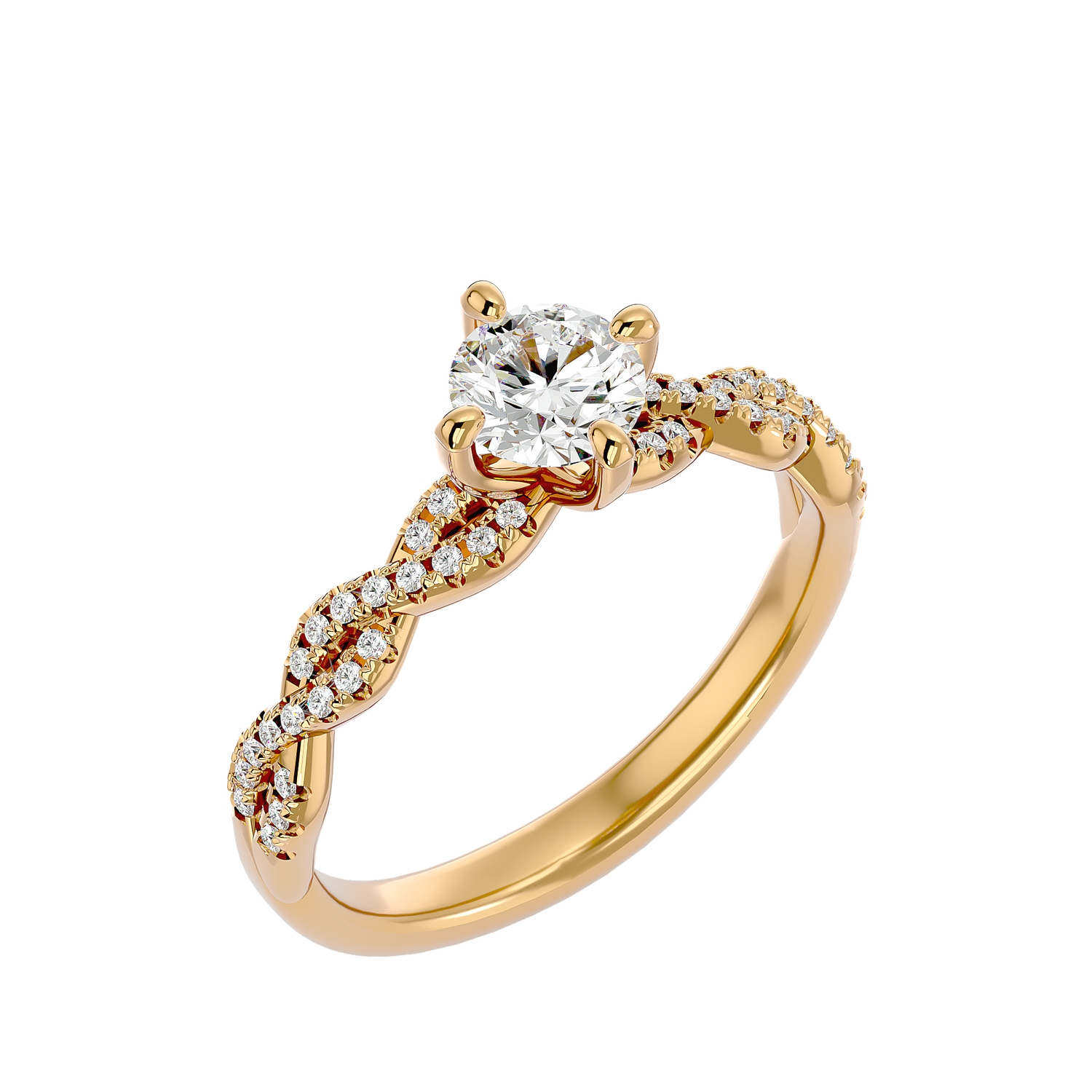 HOH Erica Diamond Solitaire Ring