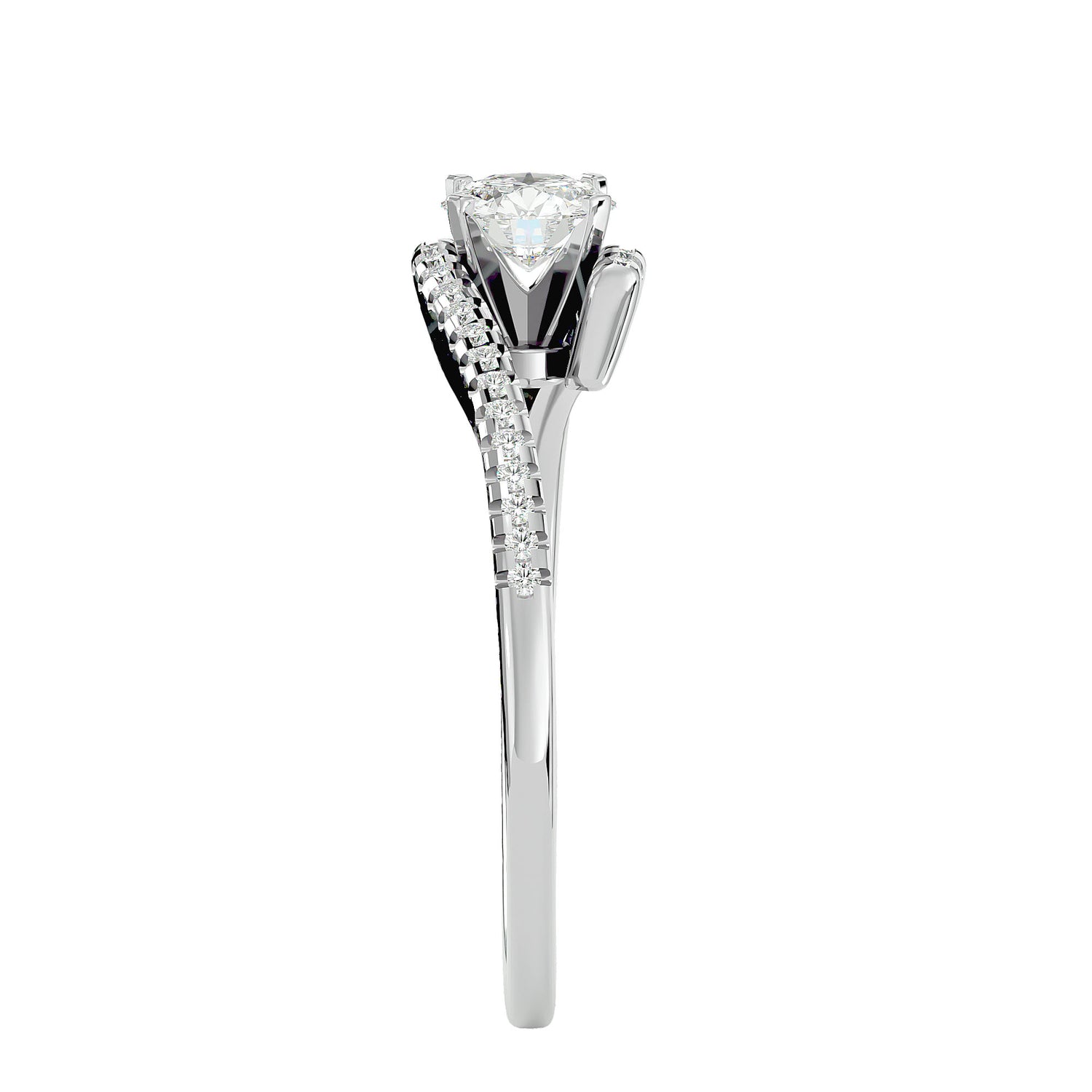 HOH Eva Diamond Solitaire Ring