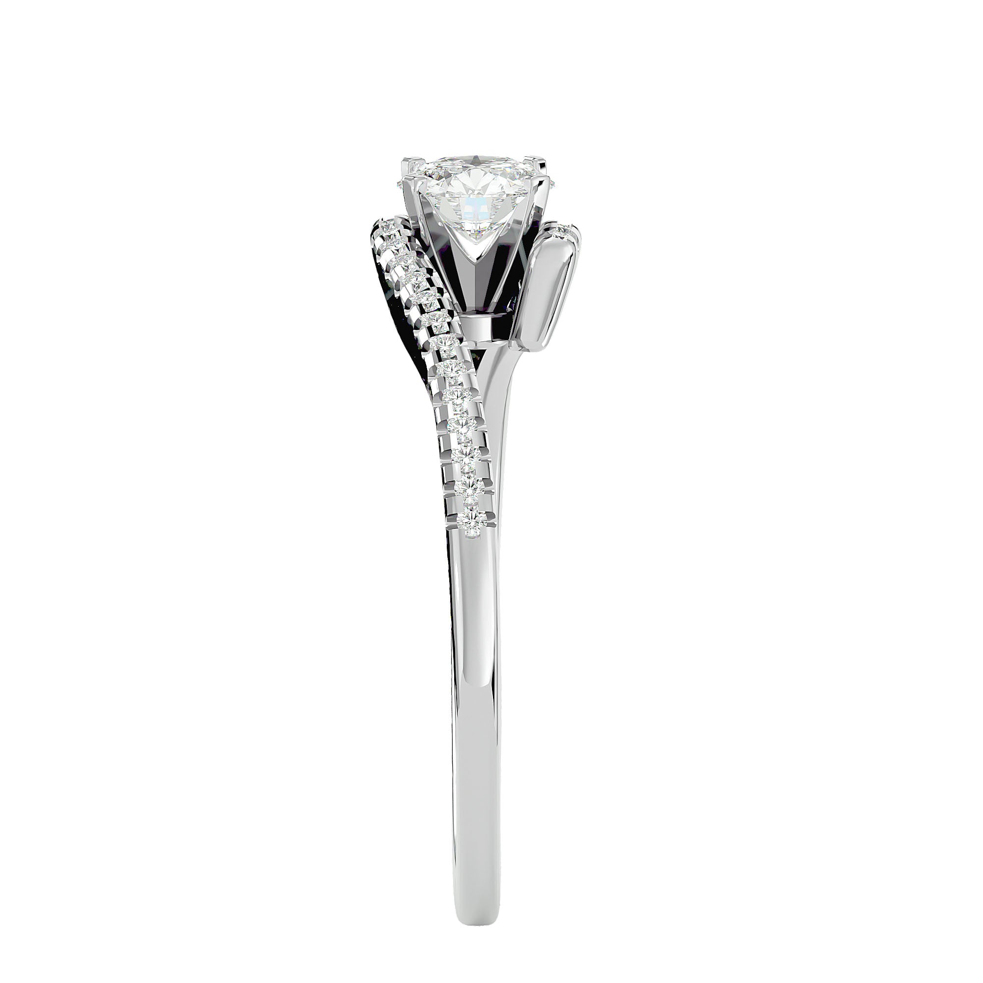 HOH Eva Diamond Solitaire Ring