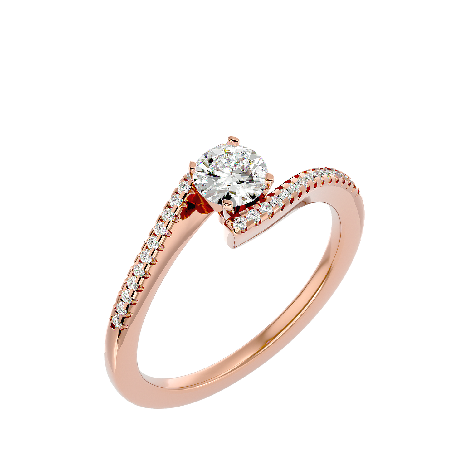 HOH Eva Diamond Solitaire Ring