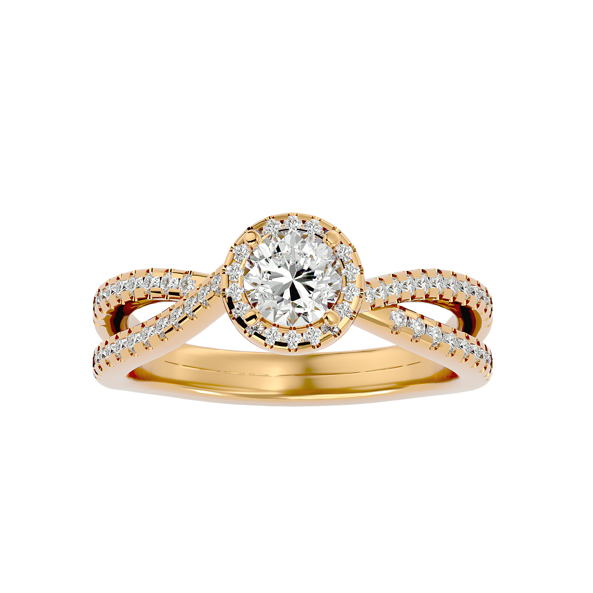 HOH Eliza Diamond Halo Ring