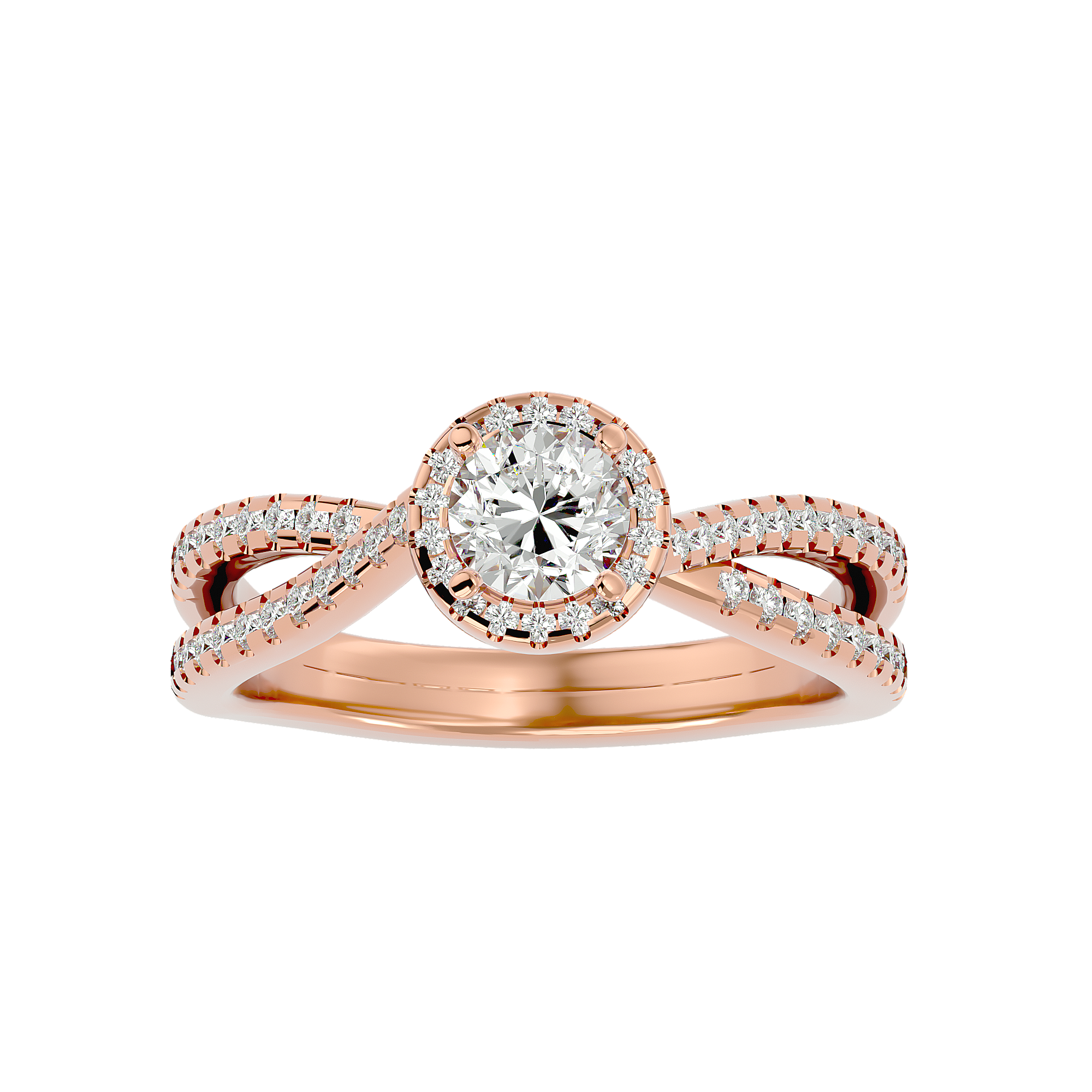HOH Eliza Diamond Halo Ring
