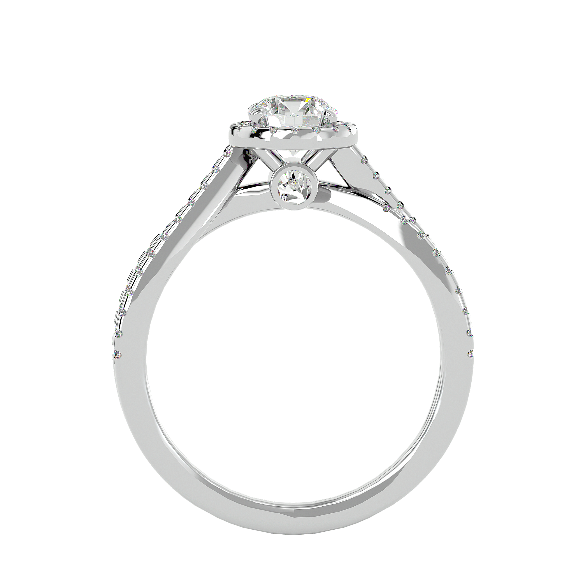 HOH Eliza Diamond Halo Ring