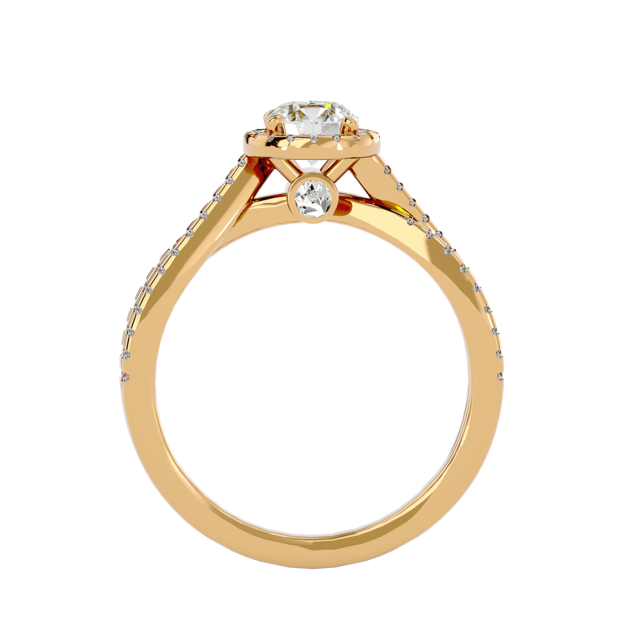 HOH Eliza Diamond Halo Ring