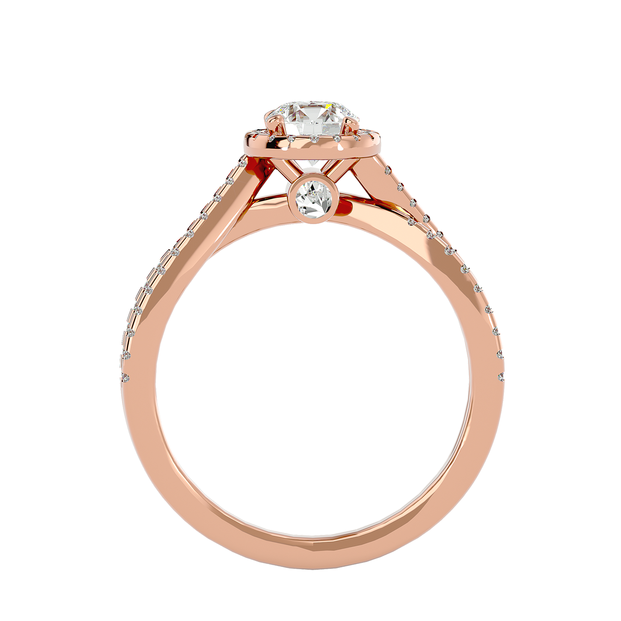 HOH Eliza Diamond Halo Ring