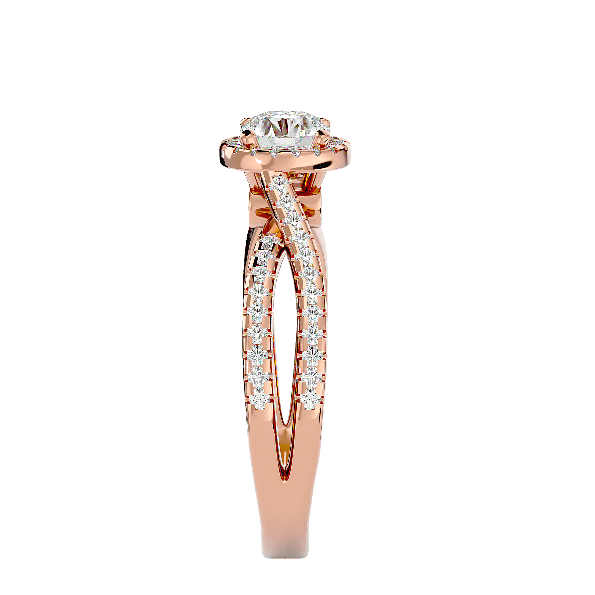 HOH Eliza Diamond Halo Ring