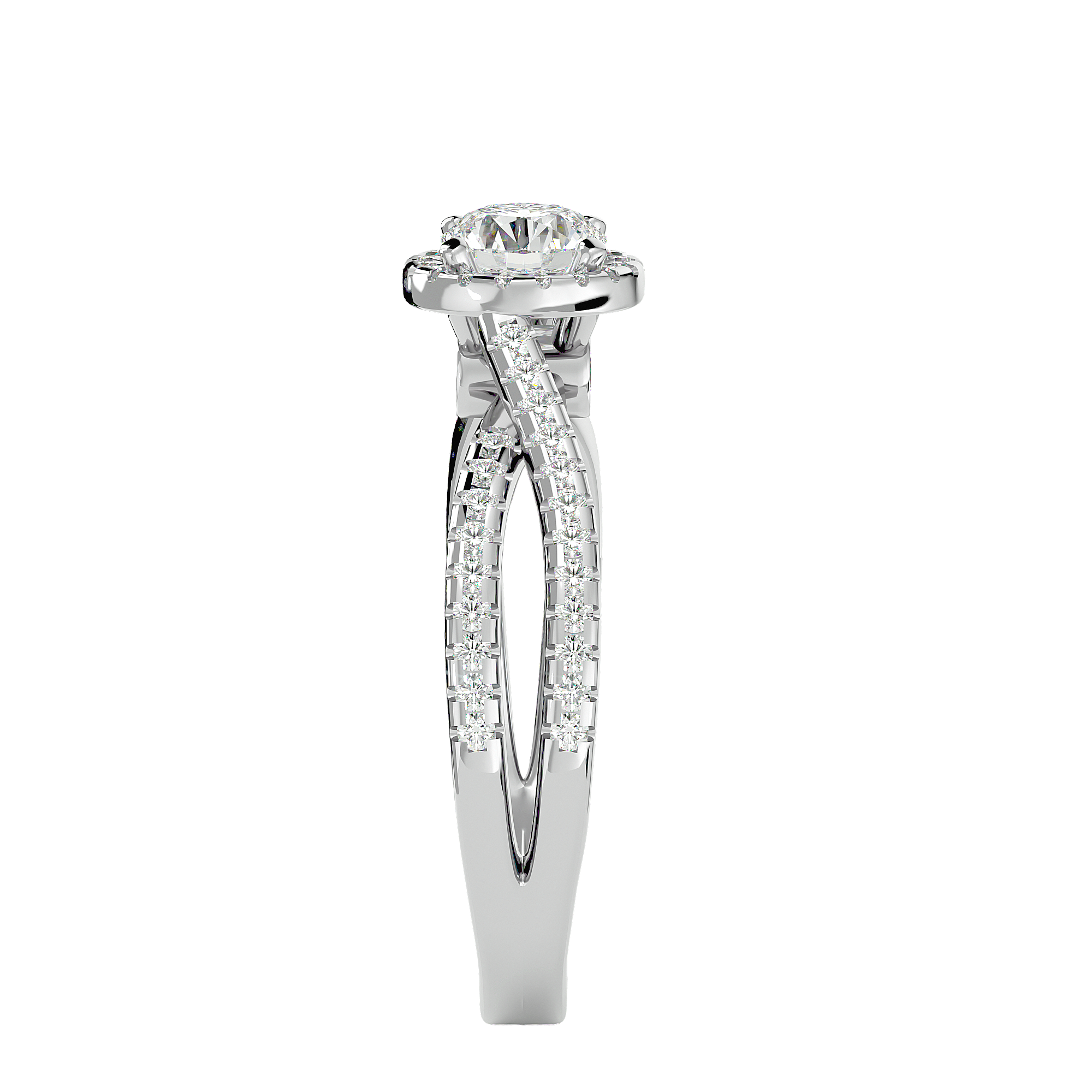 HOH Eliza Diamond Halo Ring