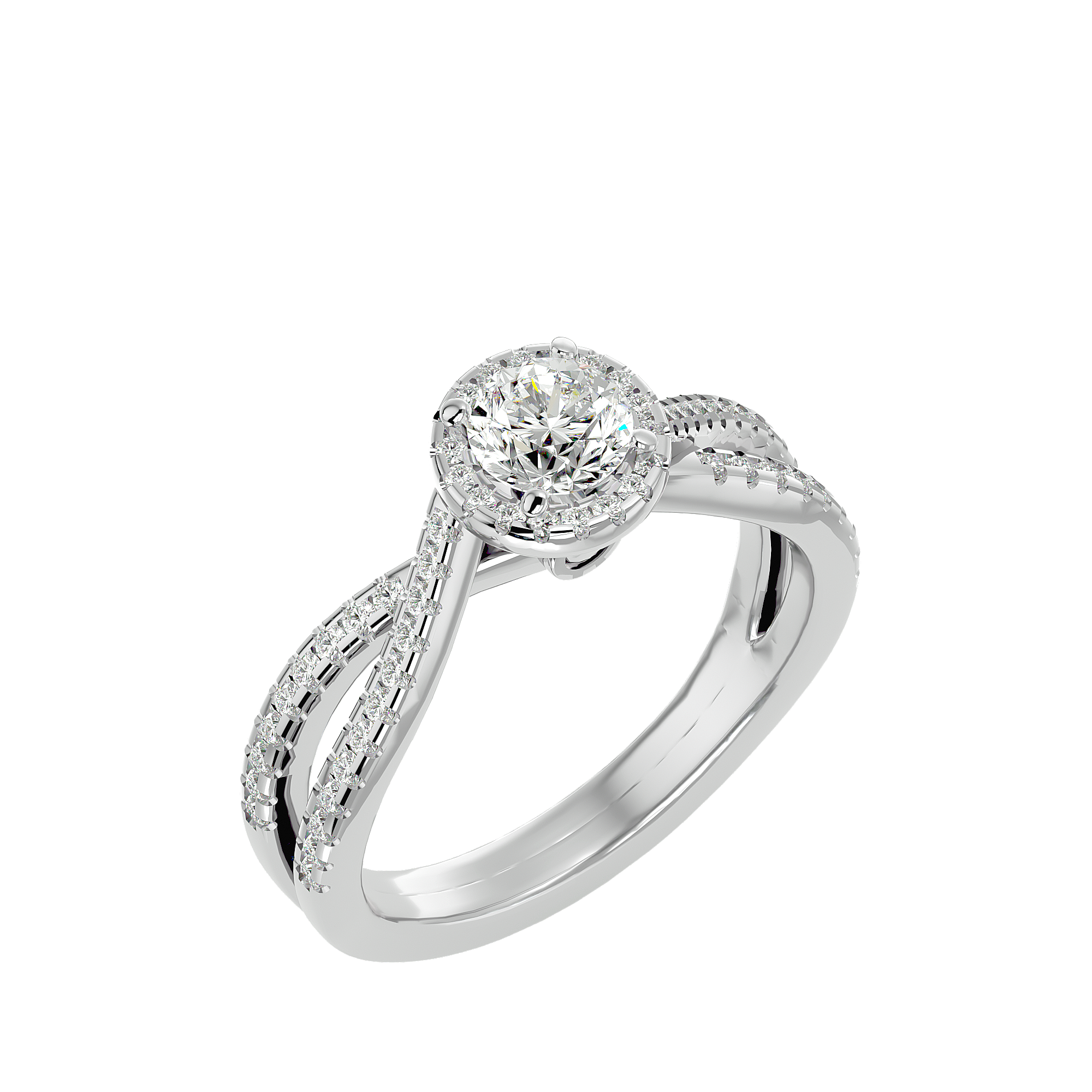 HOH Eliza Diamond Halo Ring