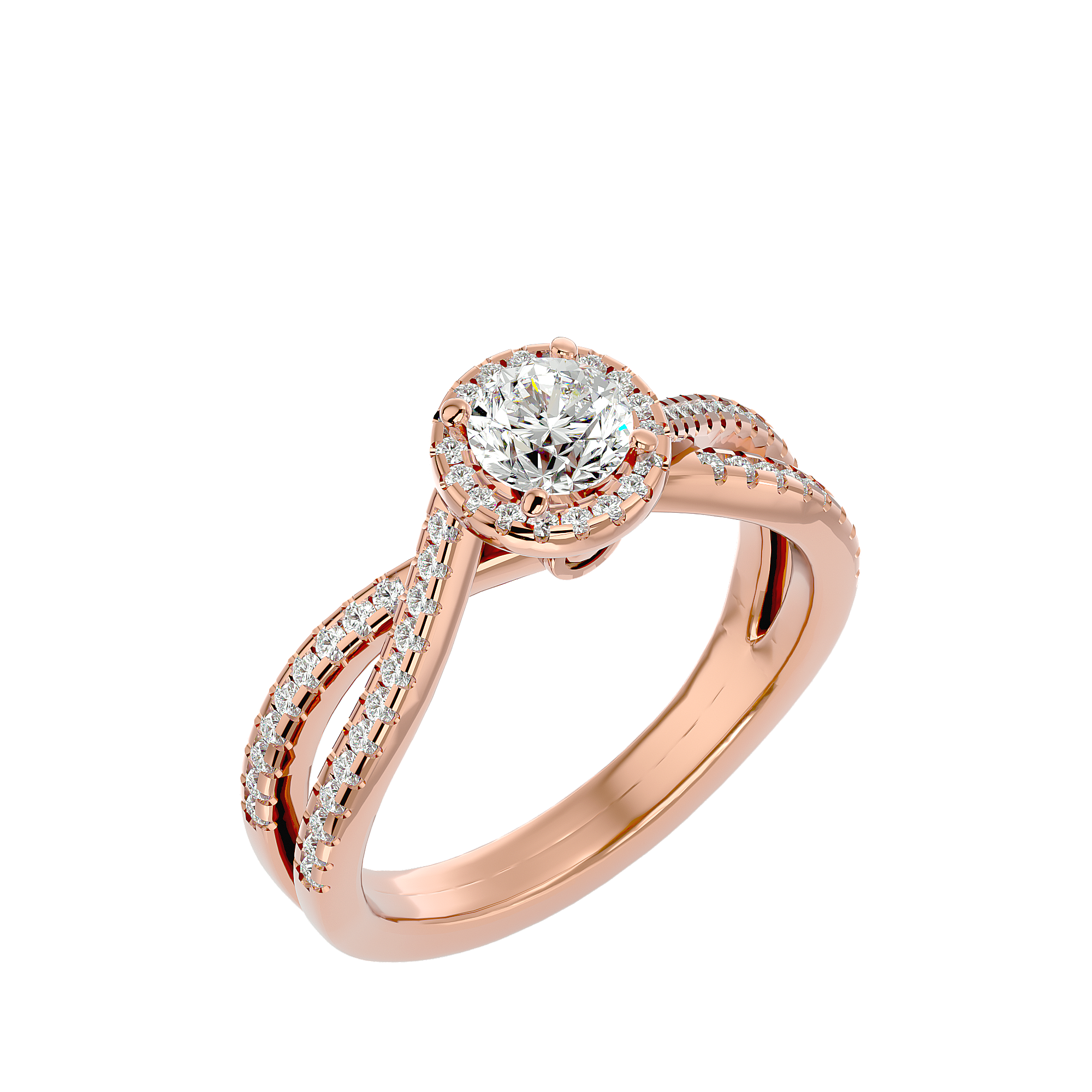 HOH Eliza Diamond Halo Ring