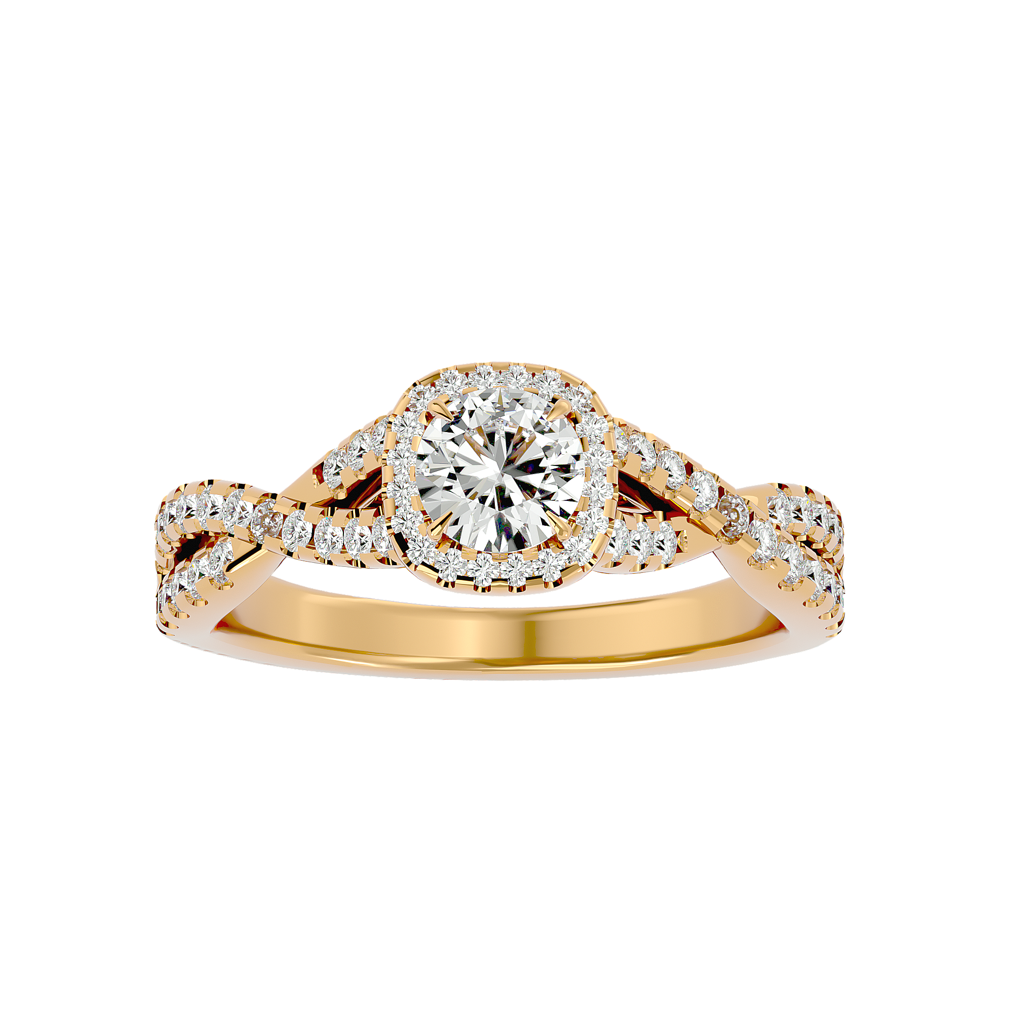 HOH Cora Diamond Halo Ring