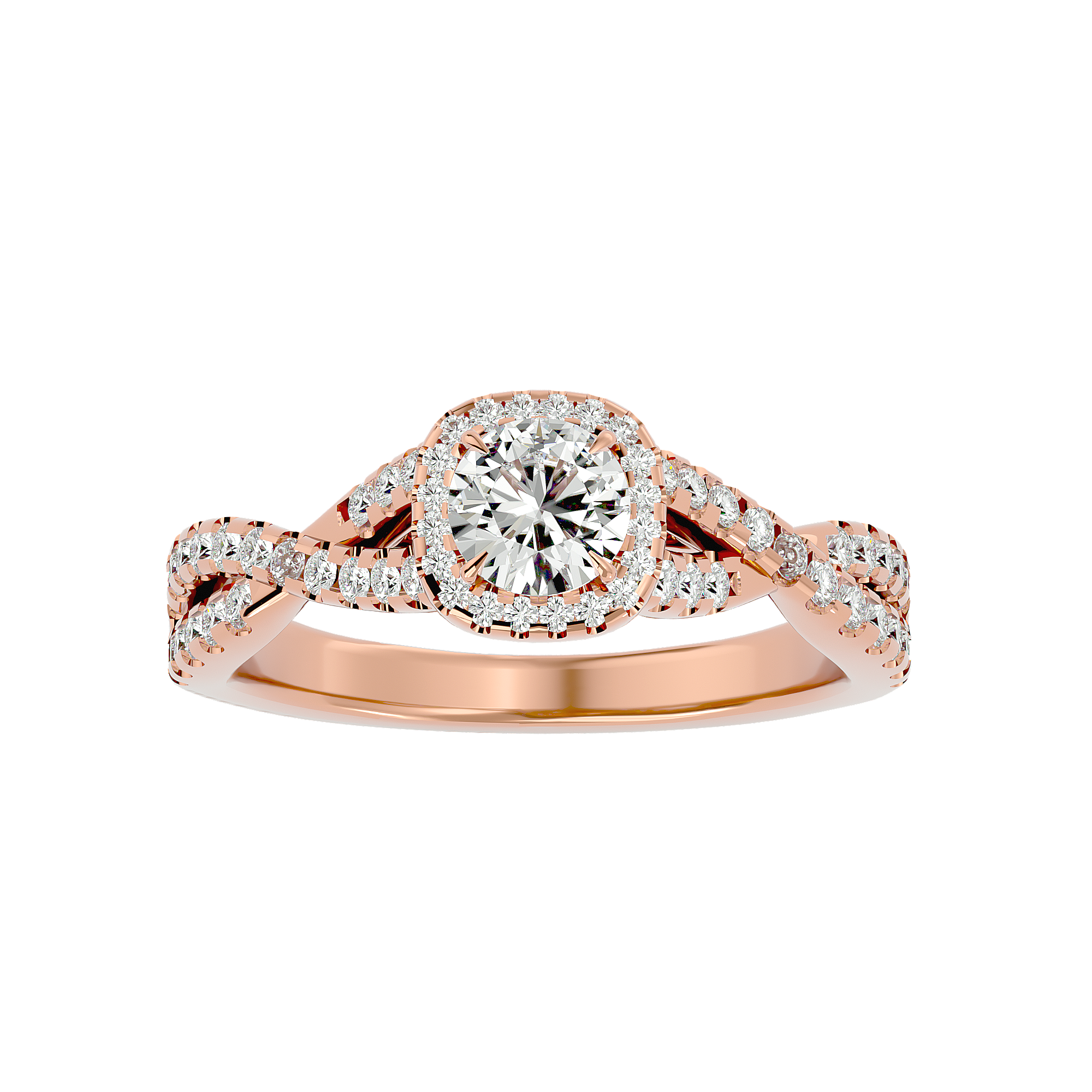 HOH Cora Diamond Halo Ring